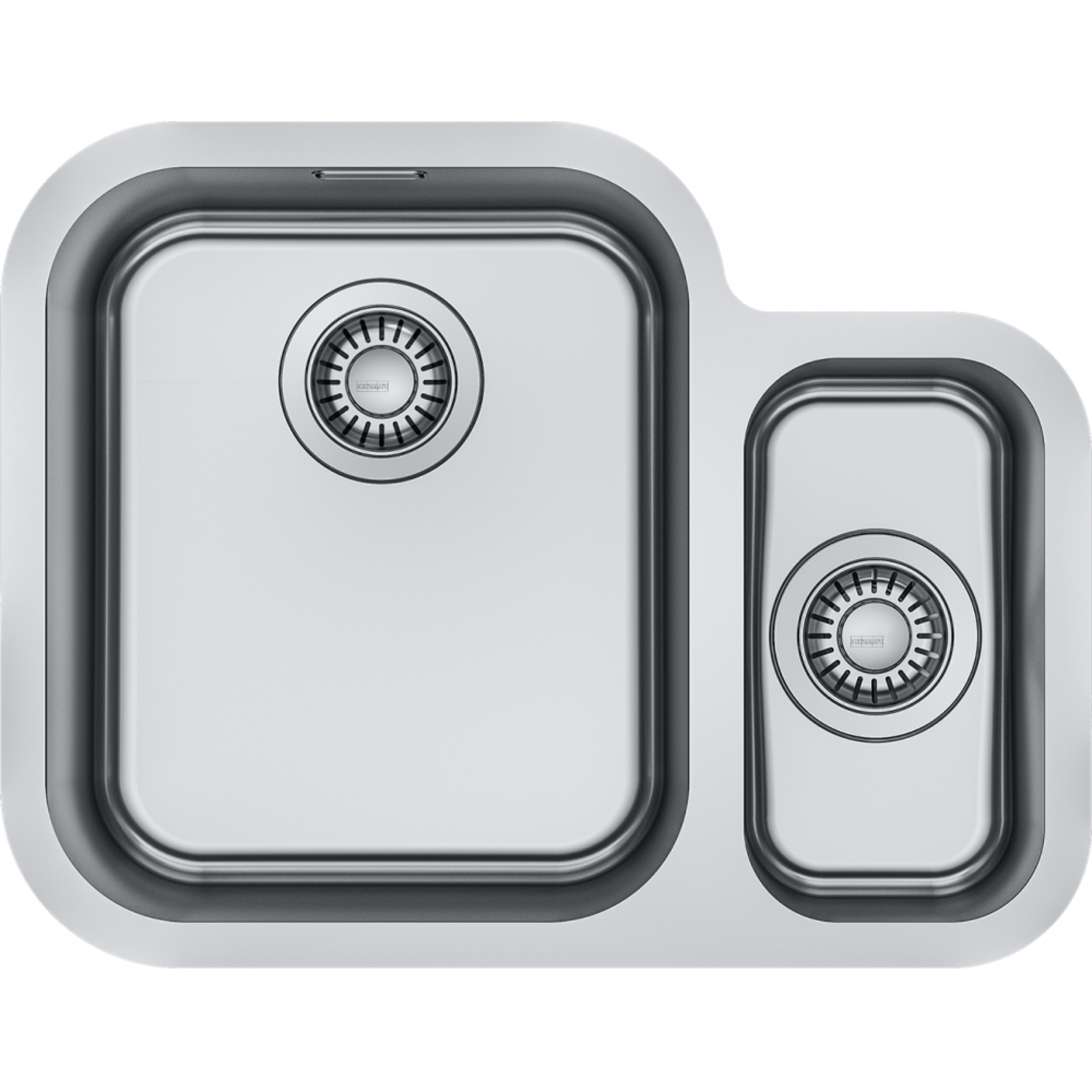 SMART - Cuve à sous-encastrer / 580 x 450mm / Vidage Manuel / Inox