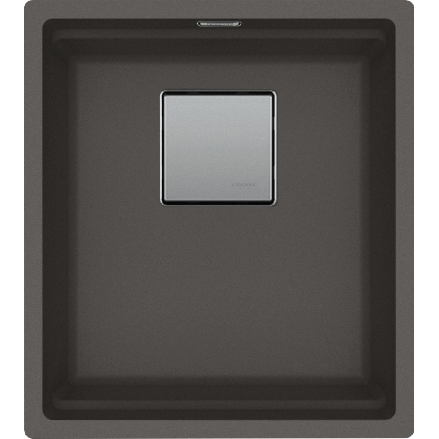 Kubus 2.0 - Onderbouwspoelbak / 370 x 420 mm / Leigrijs