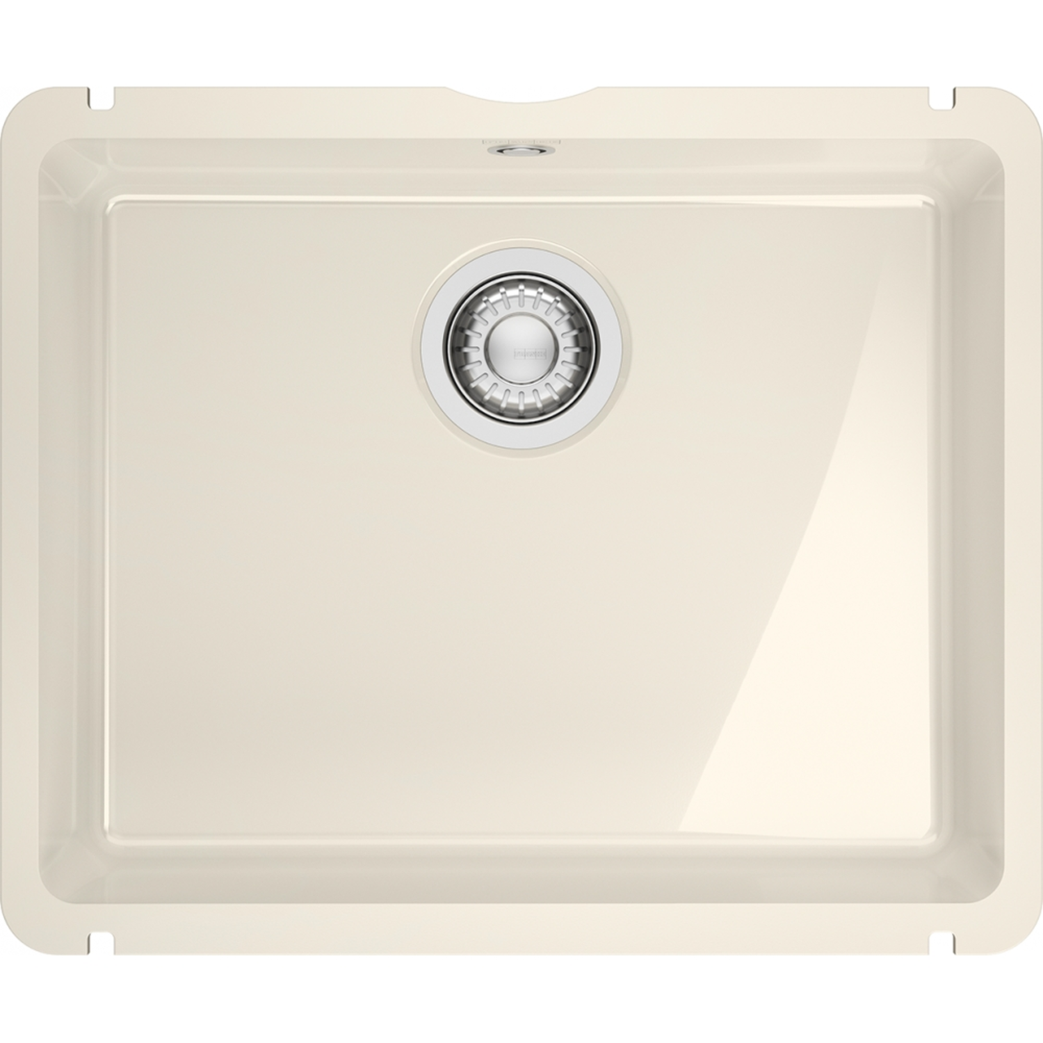 KUBUS X - Cuve à sous-encastrer / 545 x 454mm / Vidage manuel / Magnolia
