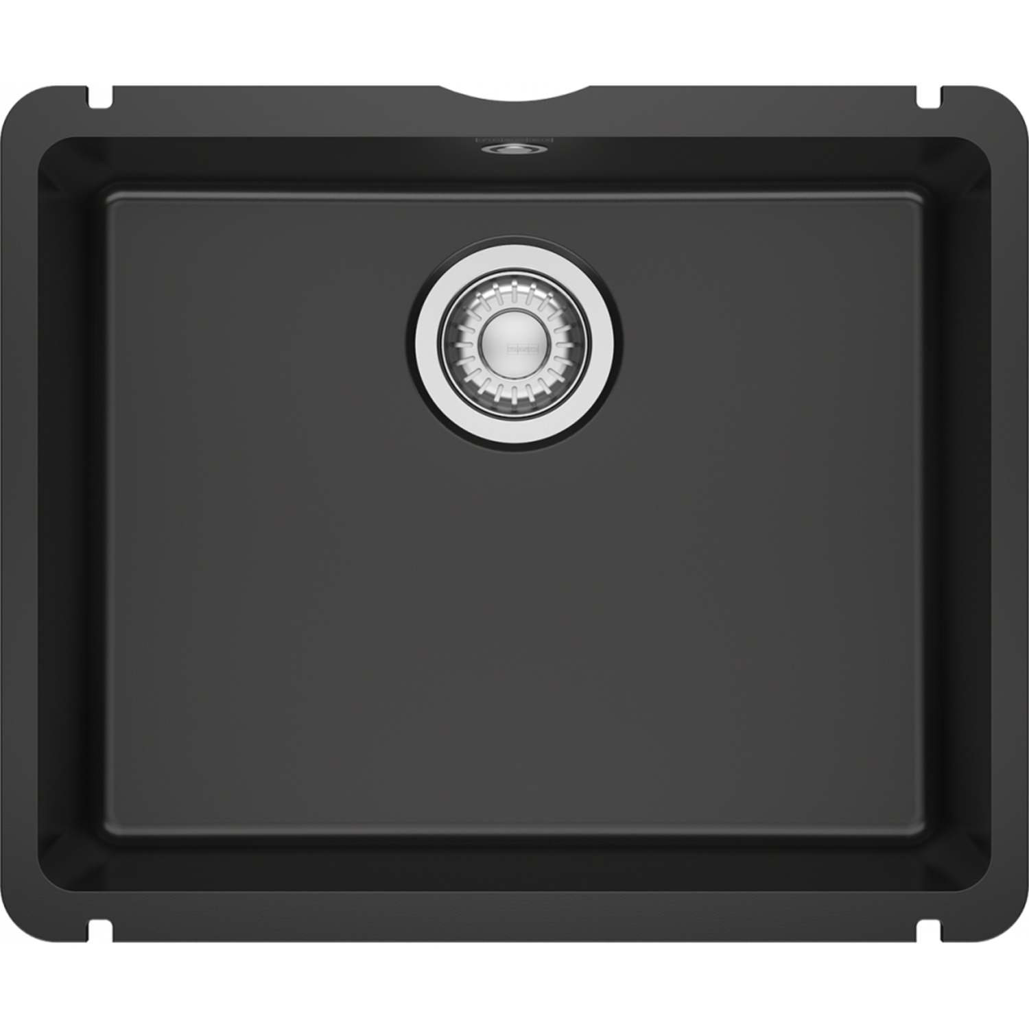 KUBUS X - Cuve à sous-encastrer / 545 x 454mm / Vidage manuel / Anthracite mat