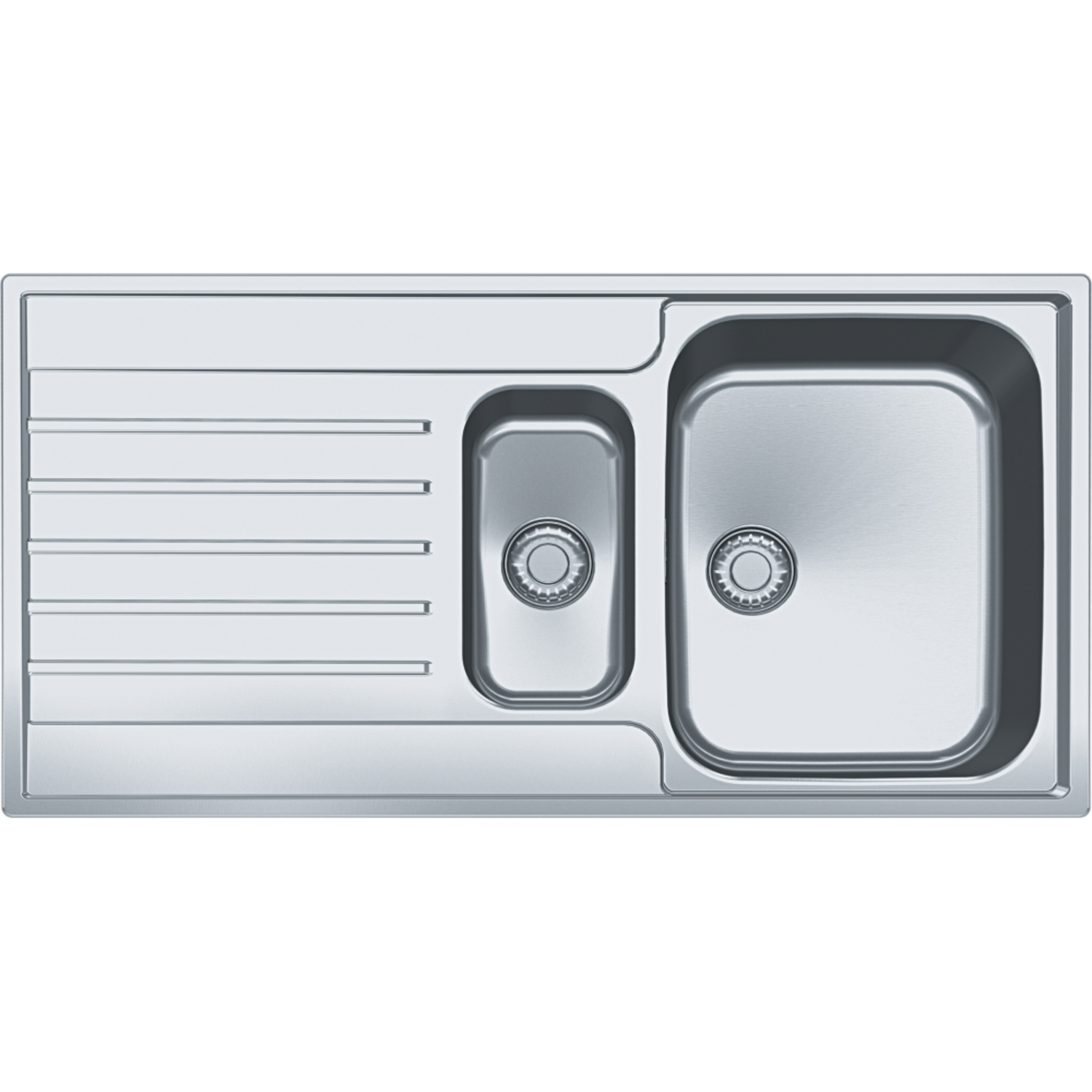 Argos - Inbouw/Vlakbouwspoeltafel / 1000 x 510 mm / Omkeerbaar