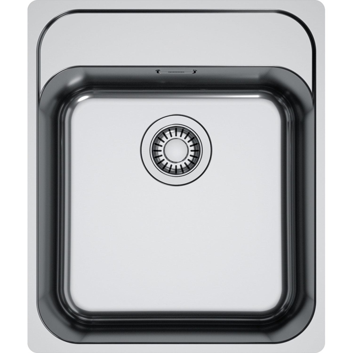 Smart - Cuve à affleurer & SlimTop / 430 x 510 mm / Lisse