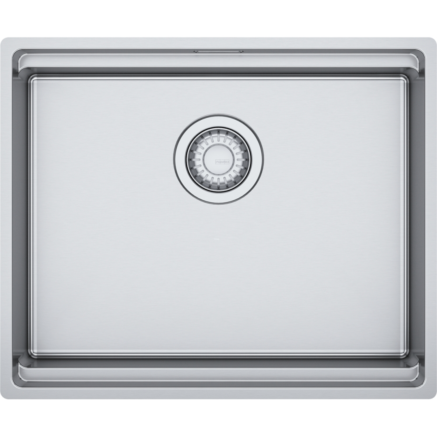 BOX PRO - Vlakbouwspoelbak / SlimTop / Onderbouw / 1 bak / 500 x 410 x 200 mm / Manuele lediging / RVS glad + Set 3 accessoires