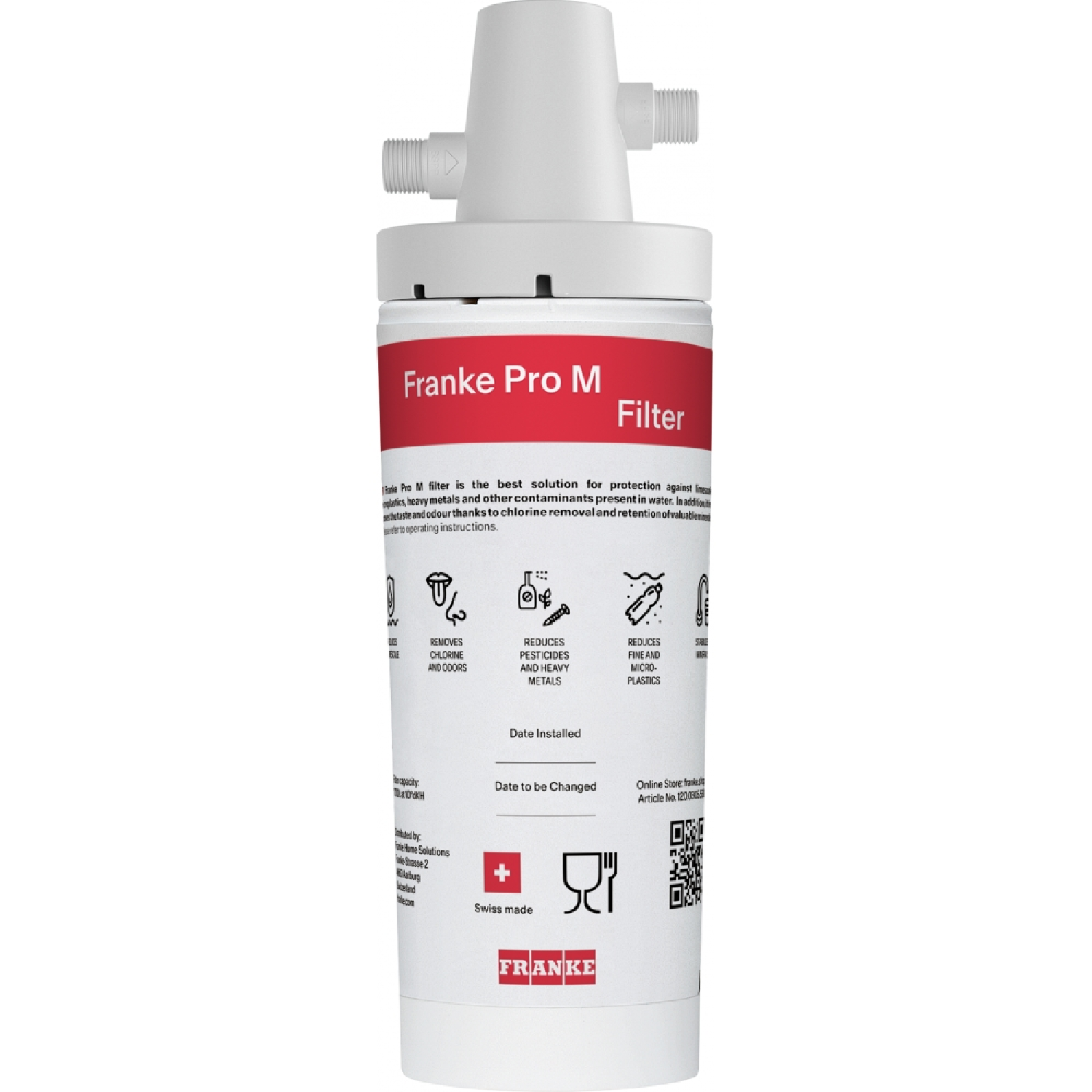 Lina Clear Water - Kit filtre 1700 litres + Tête de fixation