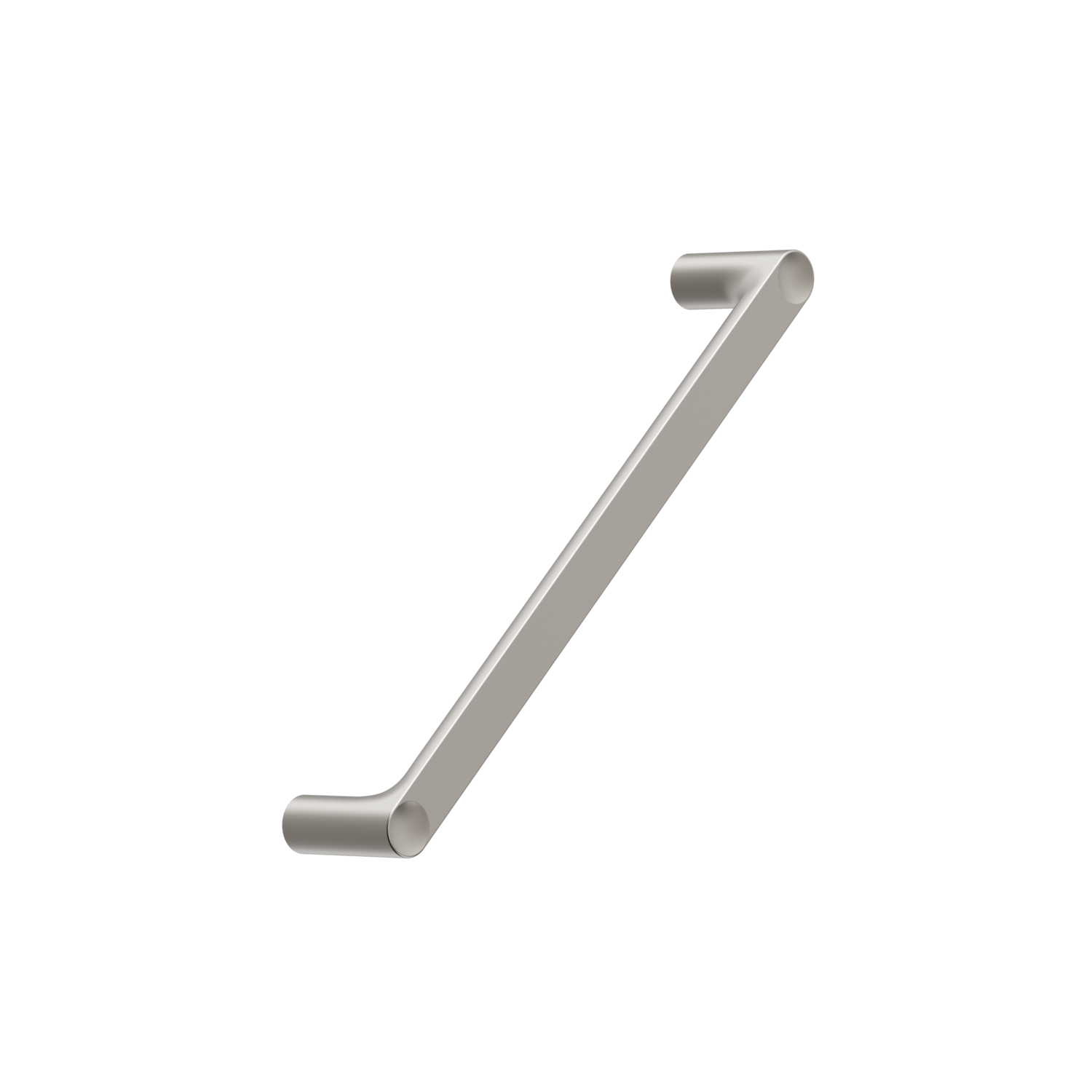 Poignée punto ea160 l172 zamac mat nickel 