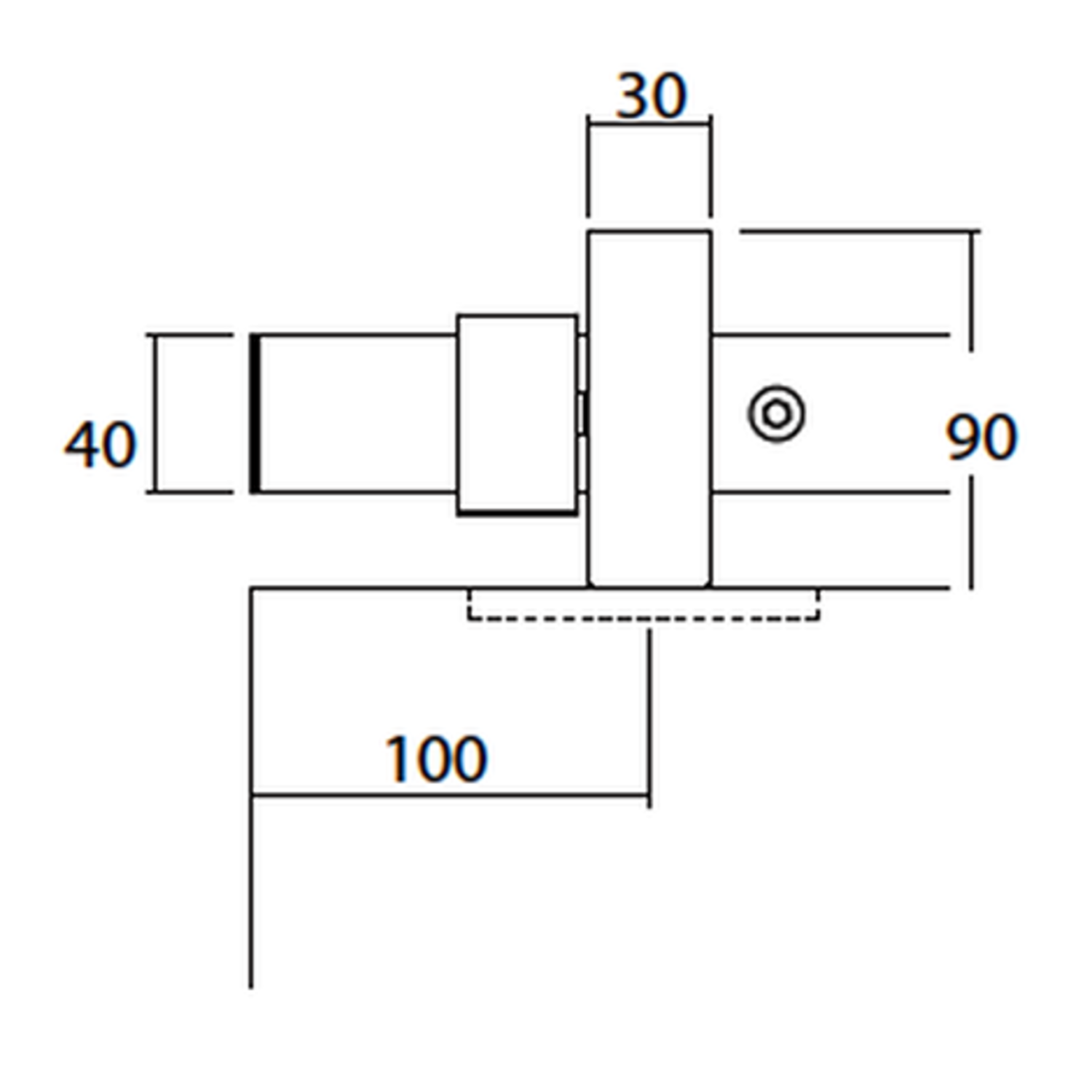 Runway schuifdeurset staal zwart 80kg l.2300mm voor deurbladbreedte 1010-1120mm
