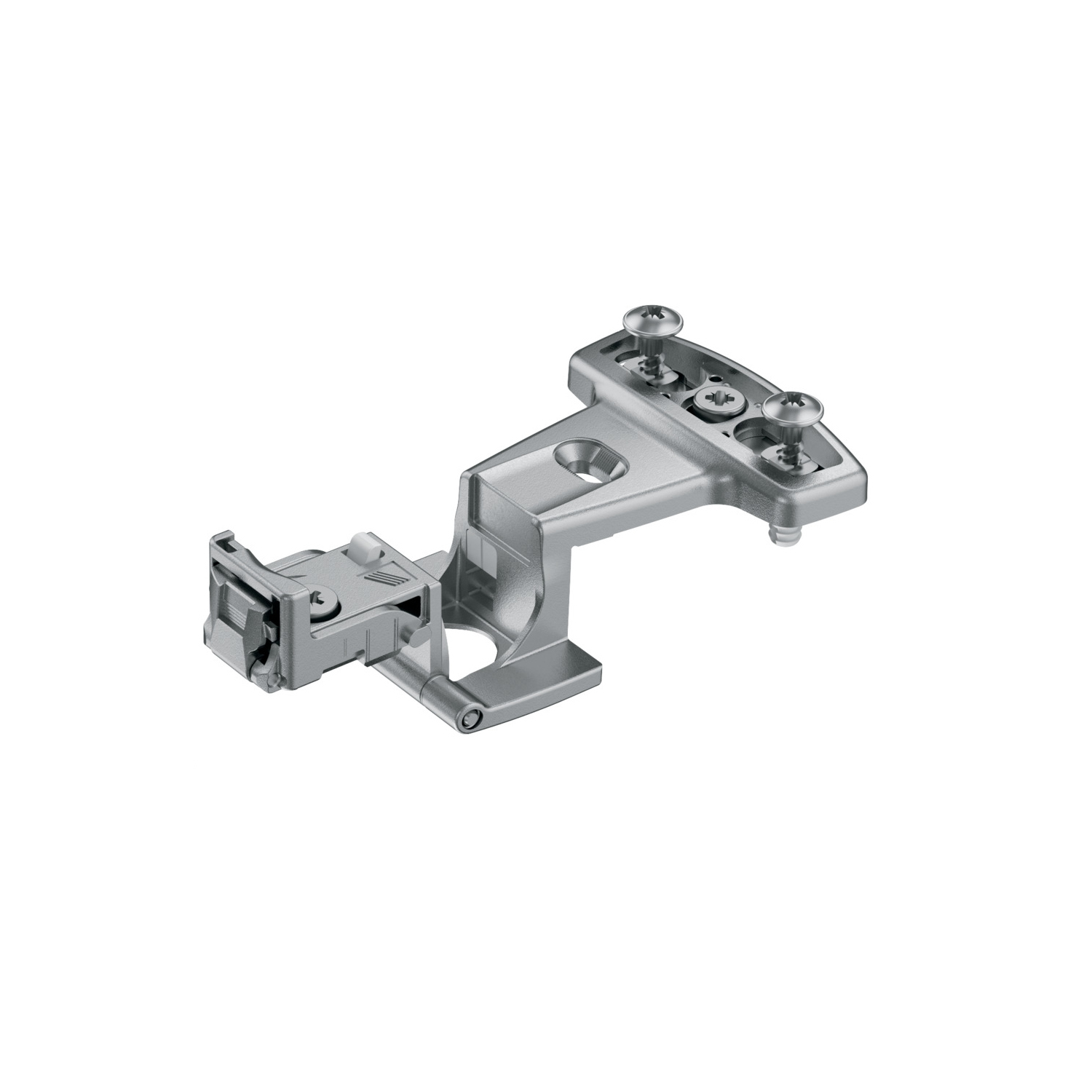 de la charnière de base Selekta Pro 2000,  230 °, Recouvrement 5.5 mm, avec manchons à expansion, nickelée