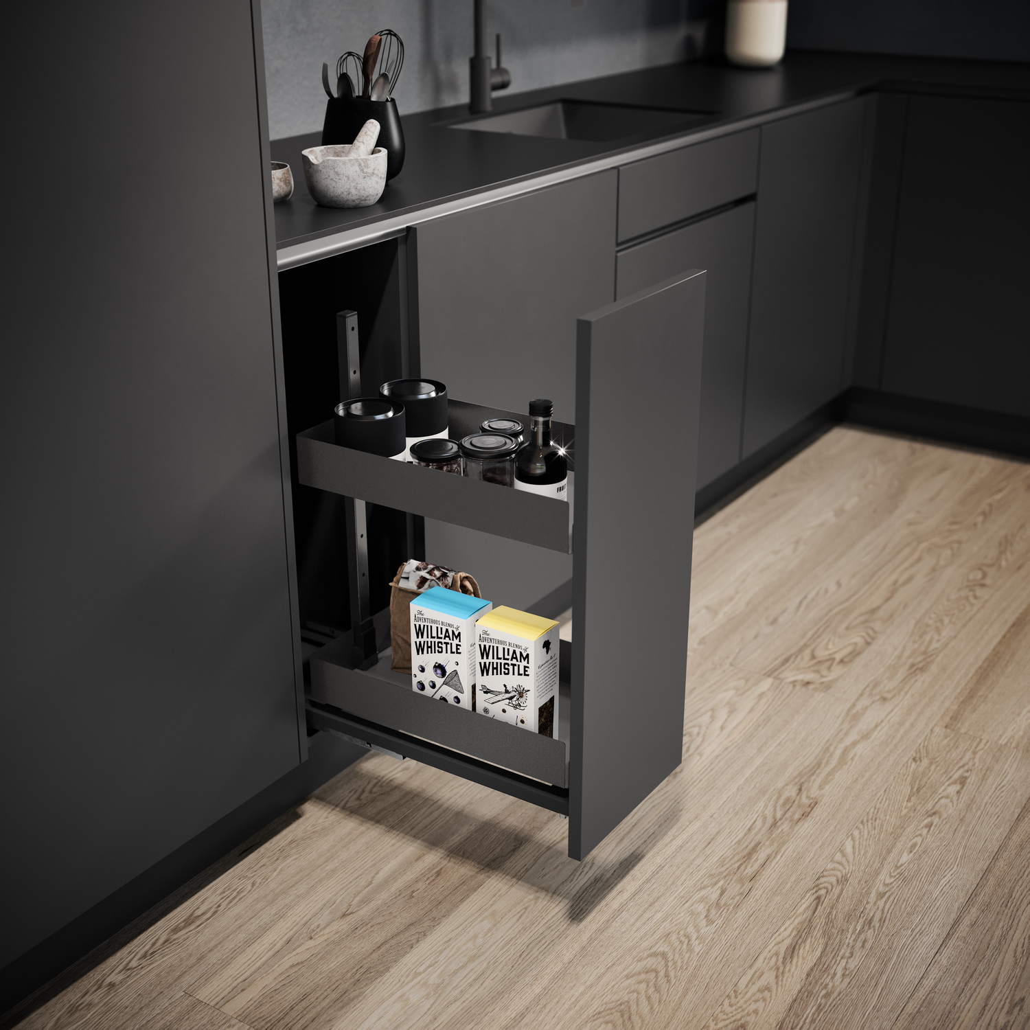 VS Sub Larder frontbevestiging Lava K300