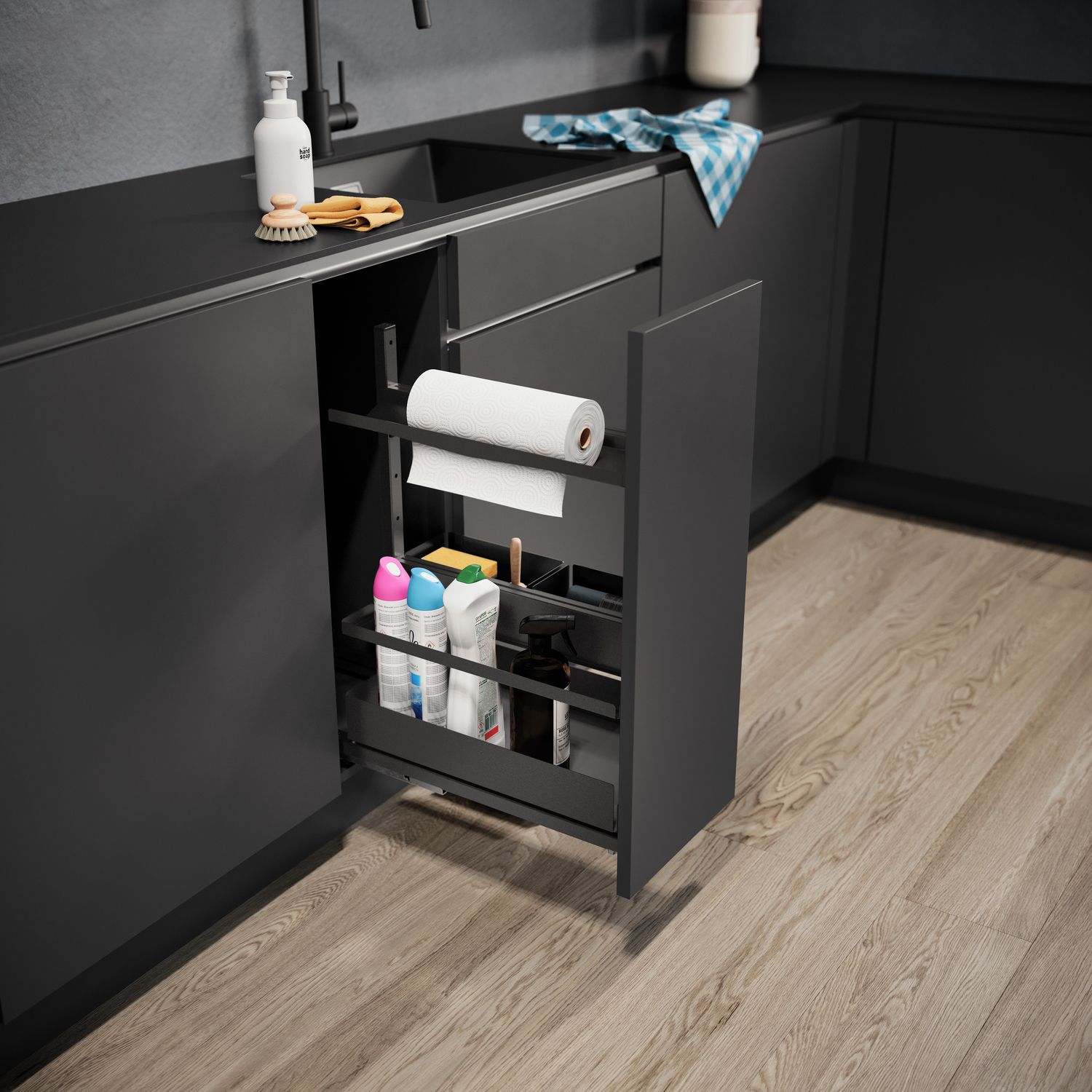 VS Sub Larder cadre pour colonne lava