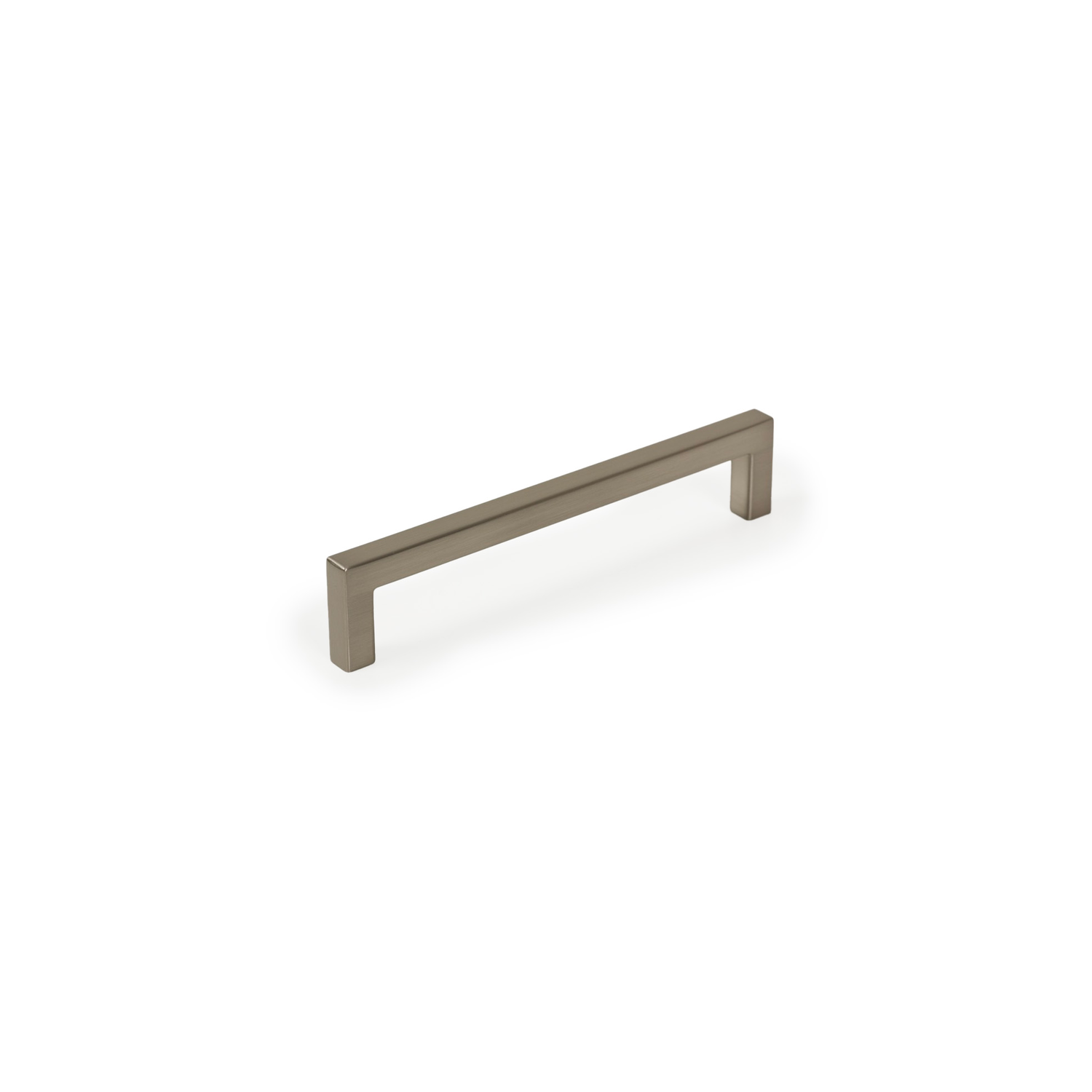 Poignée U BA160 L168.5 zamac brossé nickel