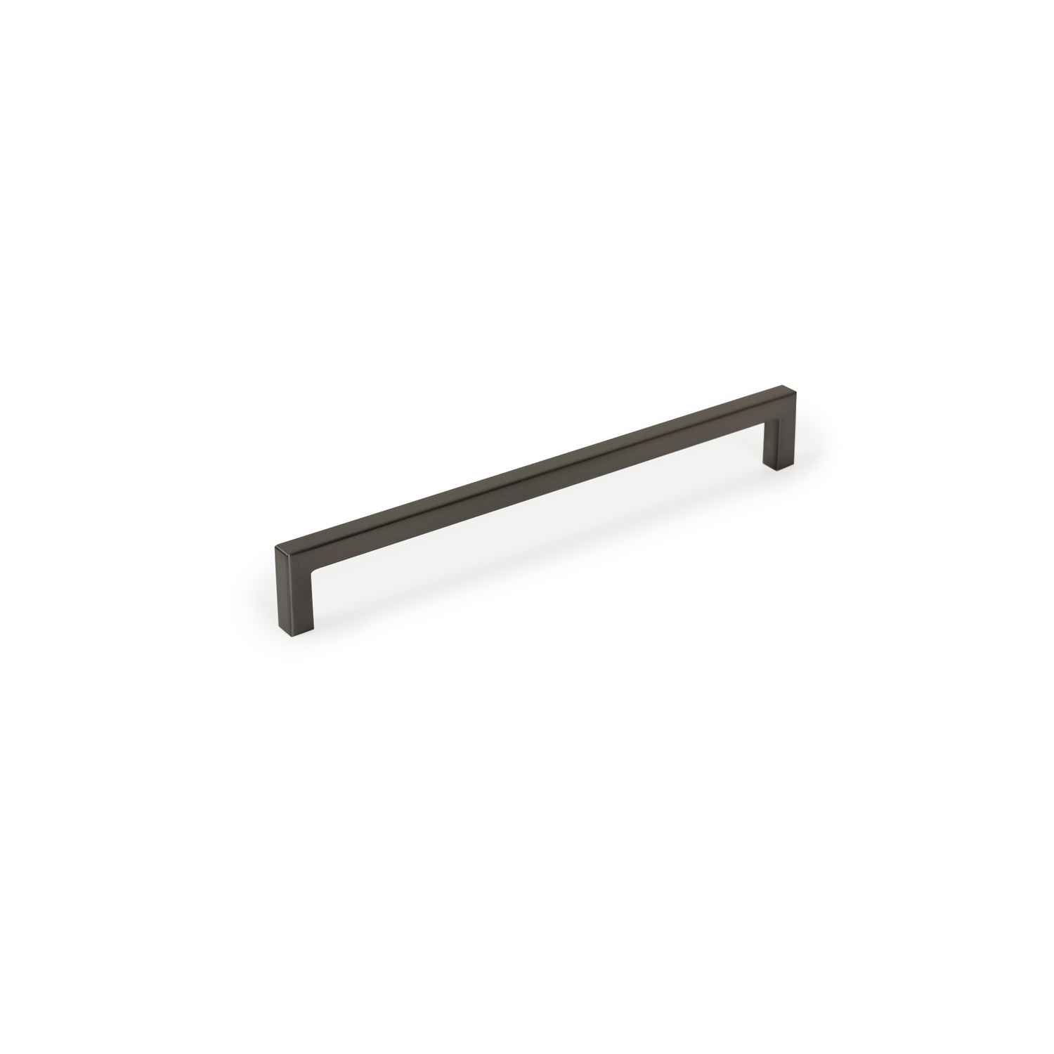 Greep U BA320 L328.5 zamak geborsteld grijs