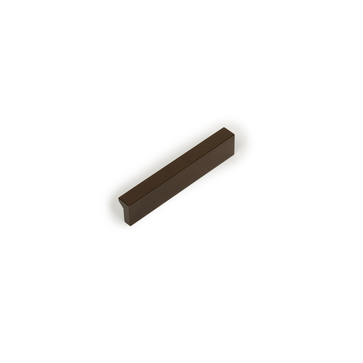 Poignée ANGLE BA64 L100 aluminium métallisé brun