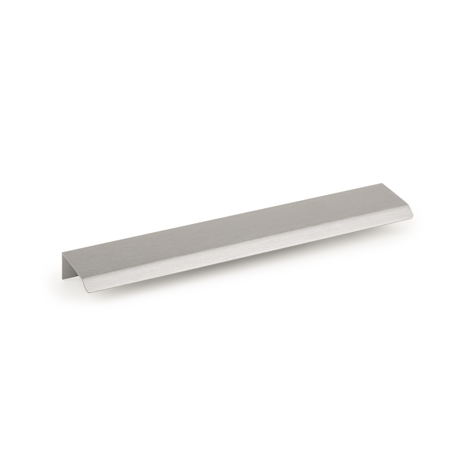 Poignée CURVE BA128 L200 aluminium brossé gris