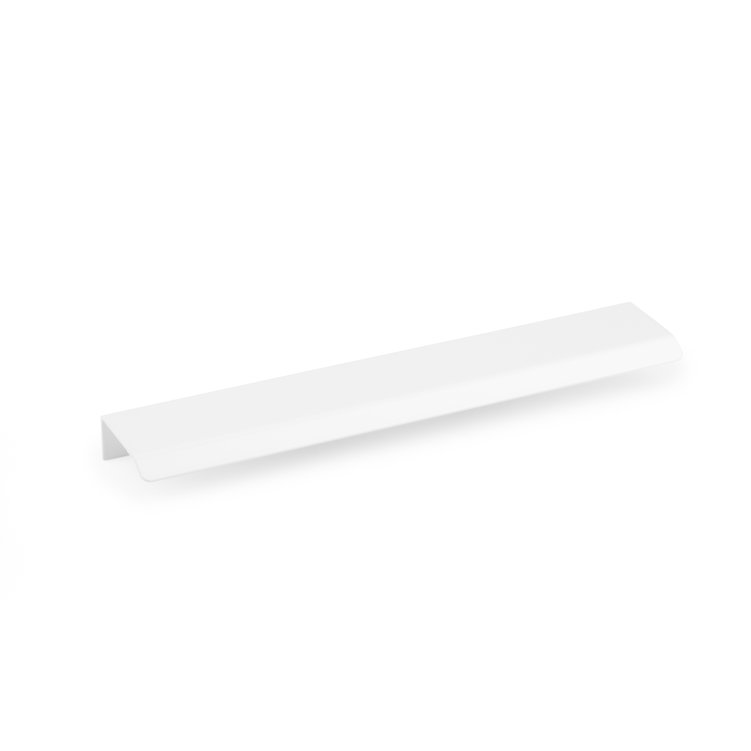 Poignée CURVE BA128 L200 aluminium mat blanc