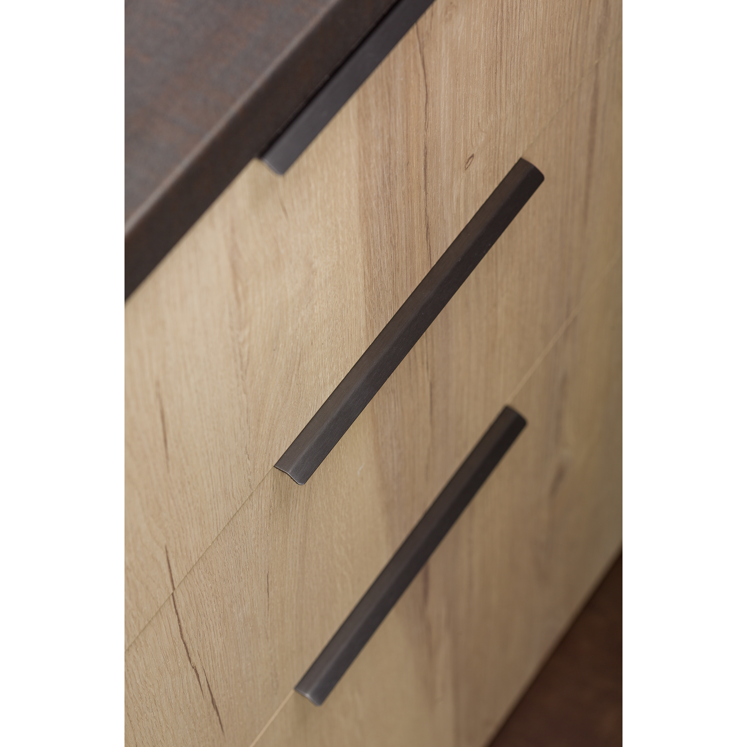 Greep CURVE BA32 L45 aluminium mat wit