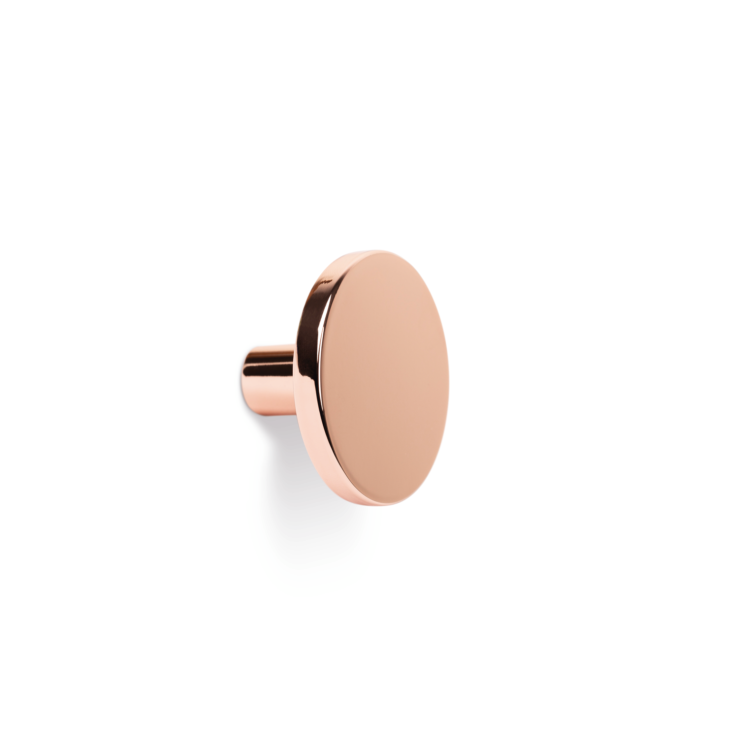 Bouton COMO Ø26 zamac brillant cuivre