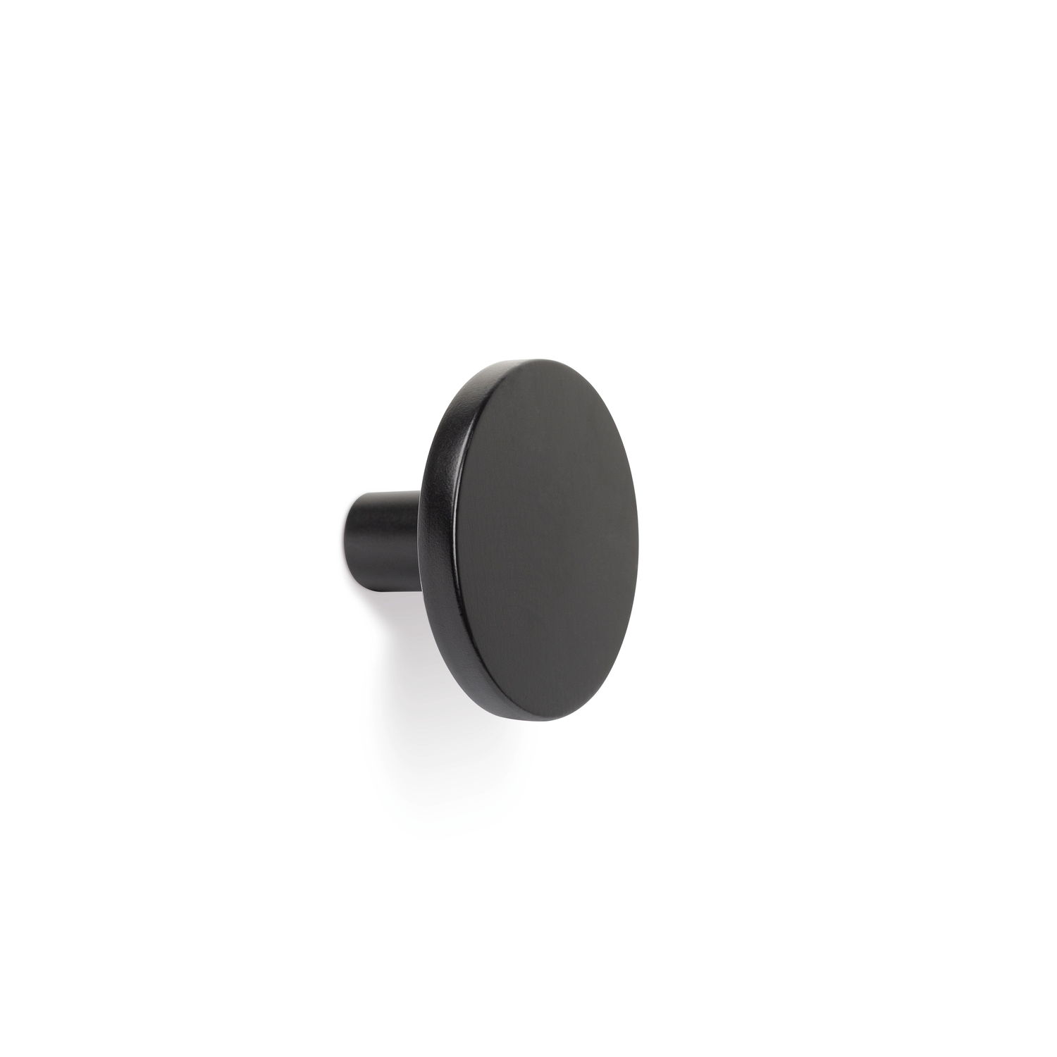 Bouton COMO Ø26 zamac mat noir