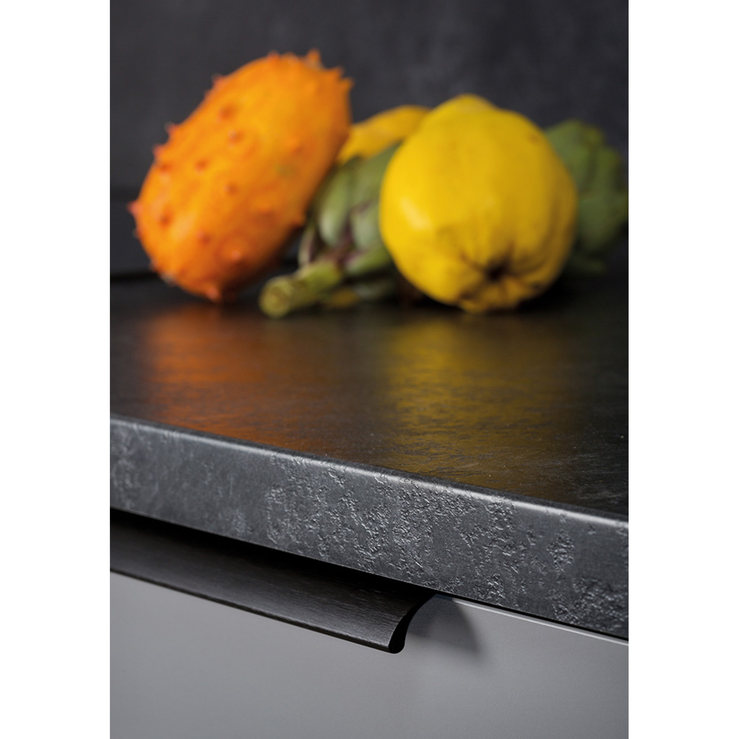Greep ONA BA128 L200 aluminium mat wit