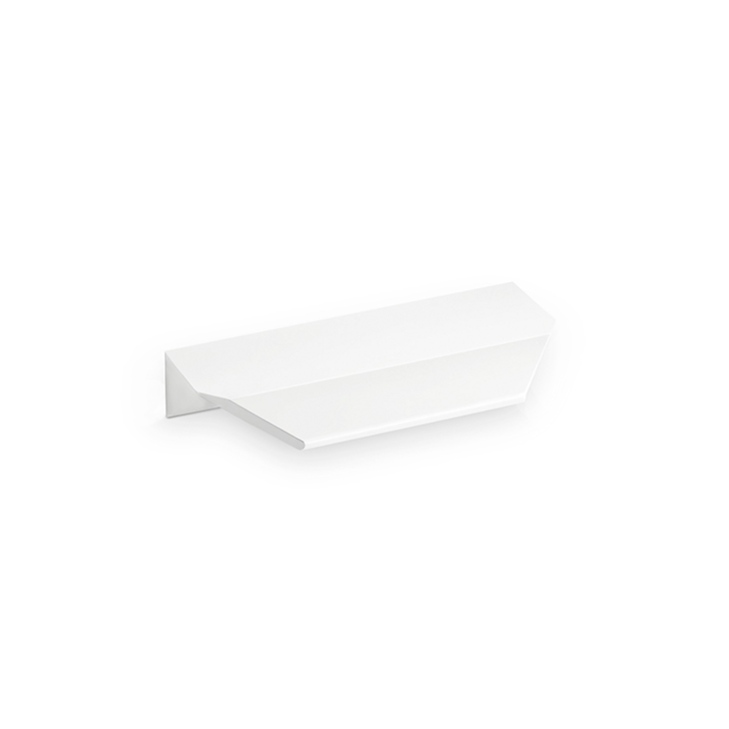 Poignée VANN BA64 L100 aluminium mat blanc