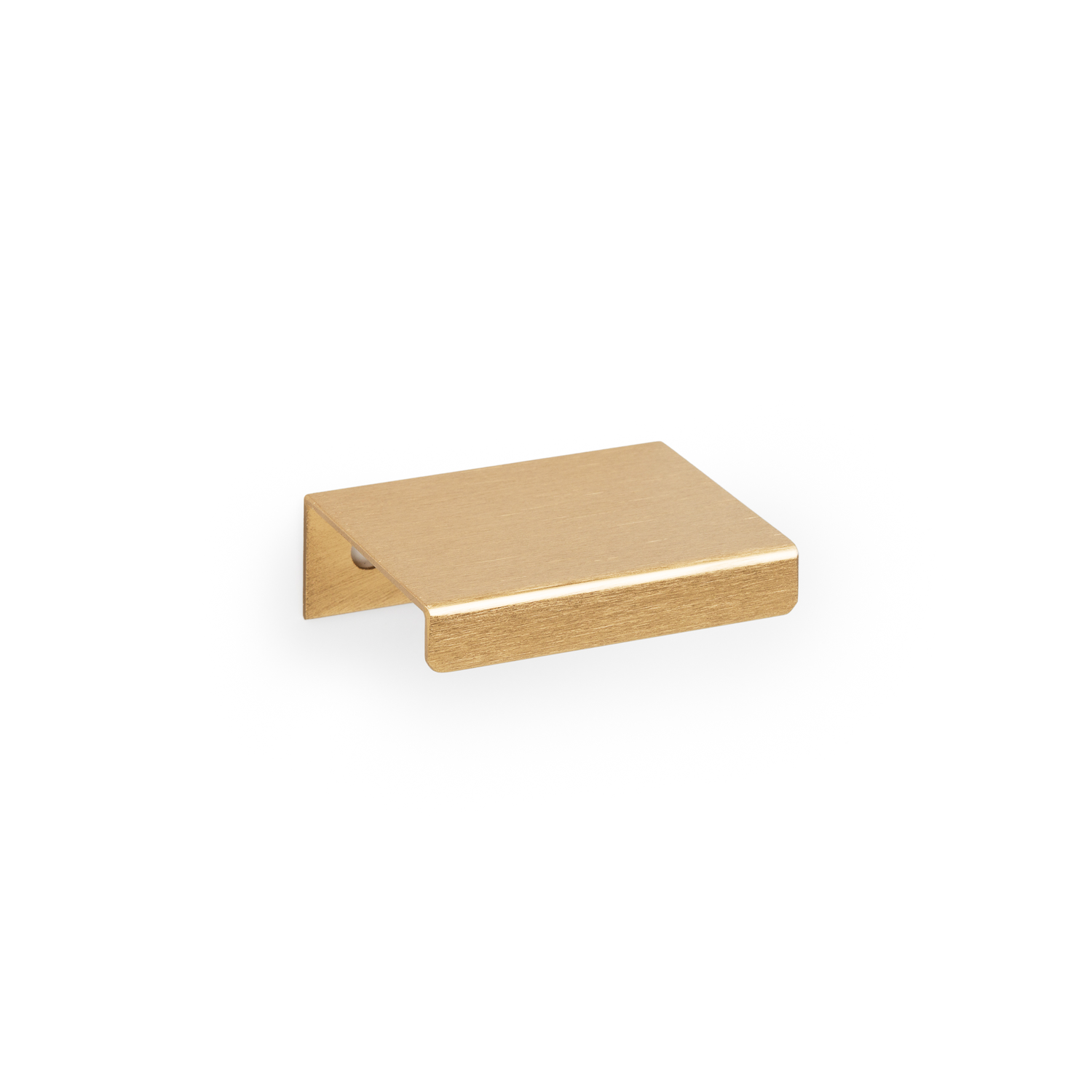 Poignée WAY BA32 L50 aluminium brossé foncé laiton