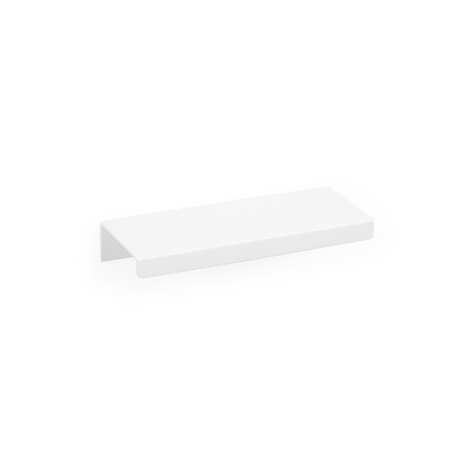 Poignée WAY BA64 L100 aluminium mat blanc