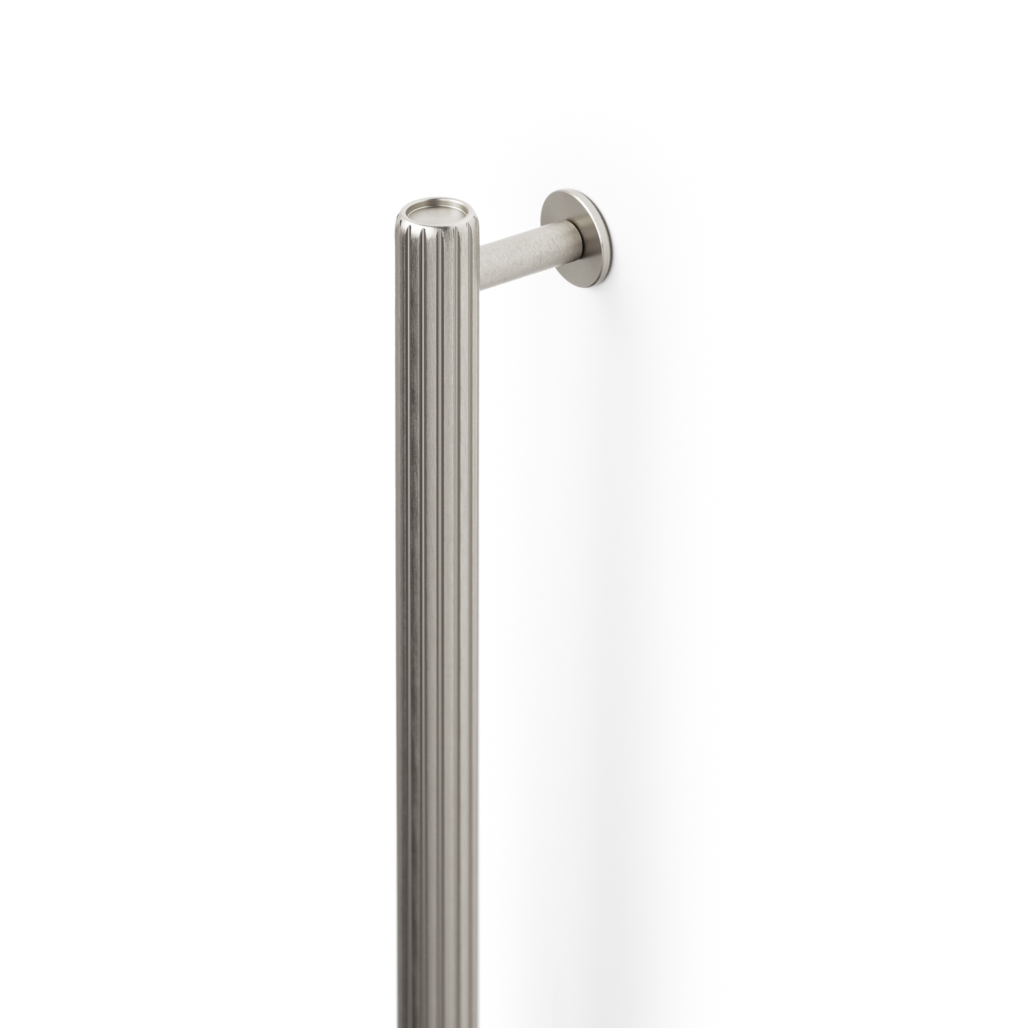 Poignée RILLE BA992-496 L1022 aluminium look inox