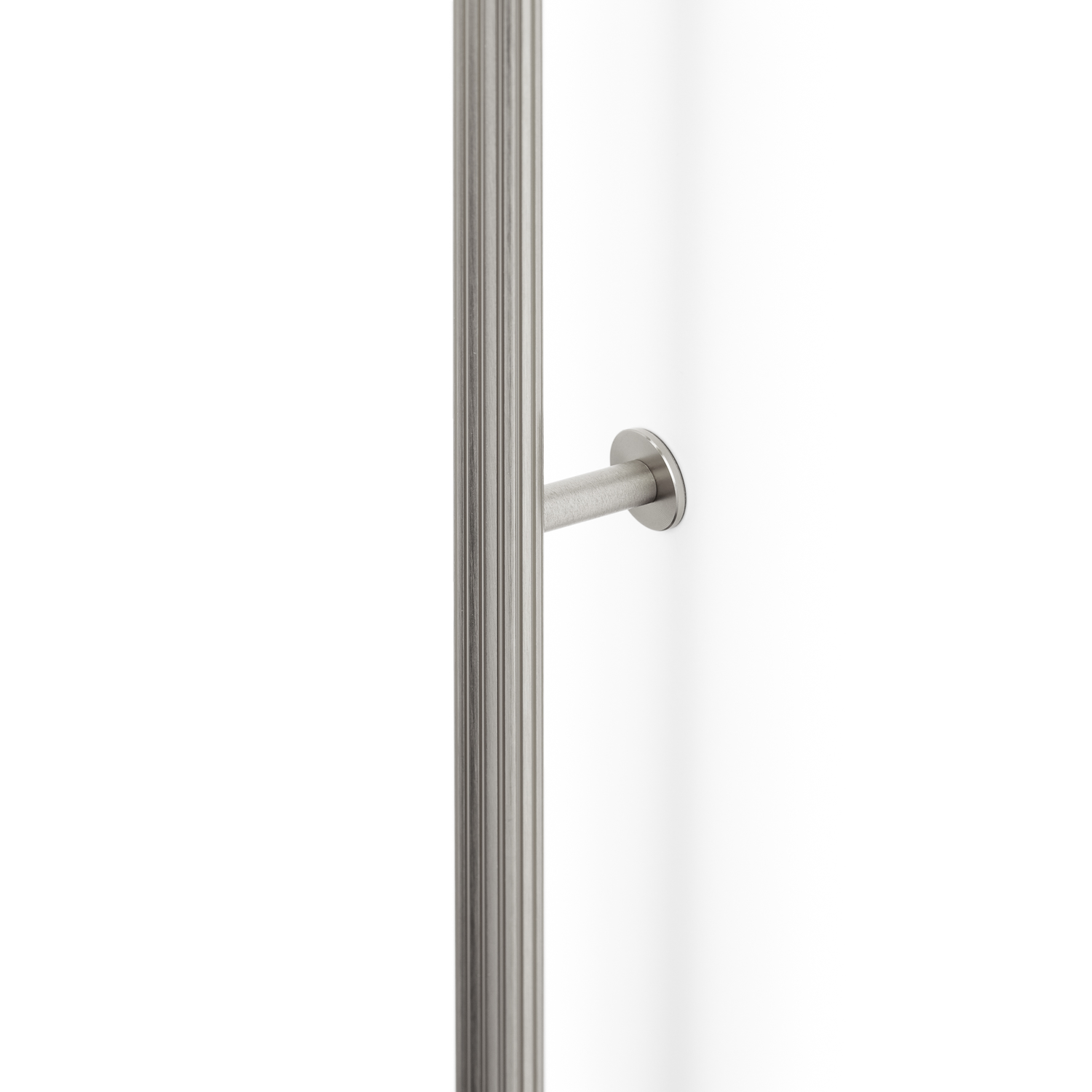 Poignée RILLE BA992-496 L1022 aluminium look inox