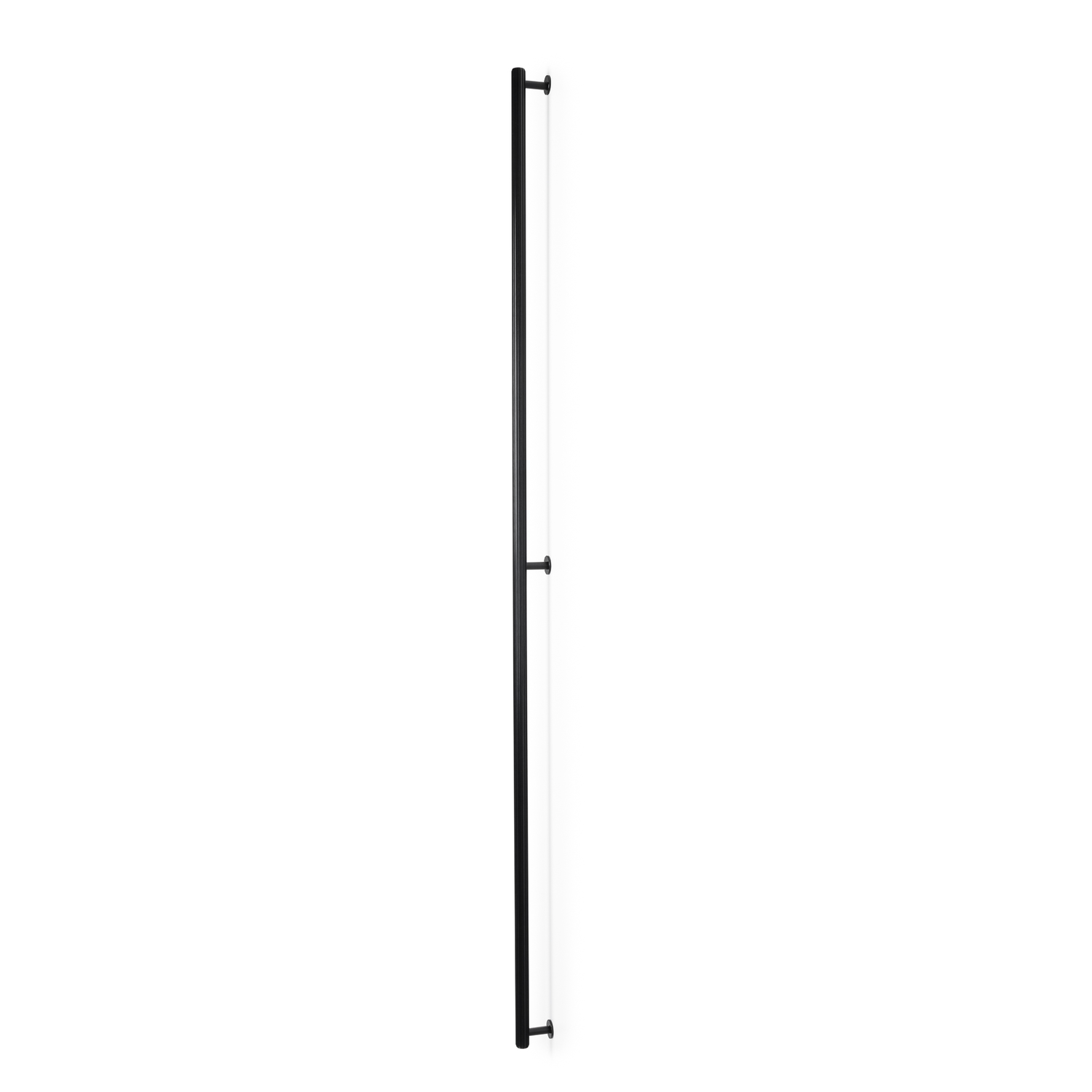 Greep RILLE BA992-496 L1022 aluminium geborsteld zwart