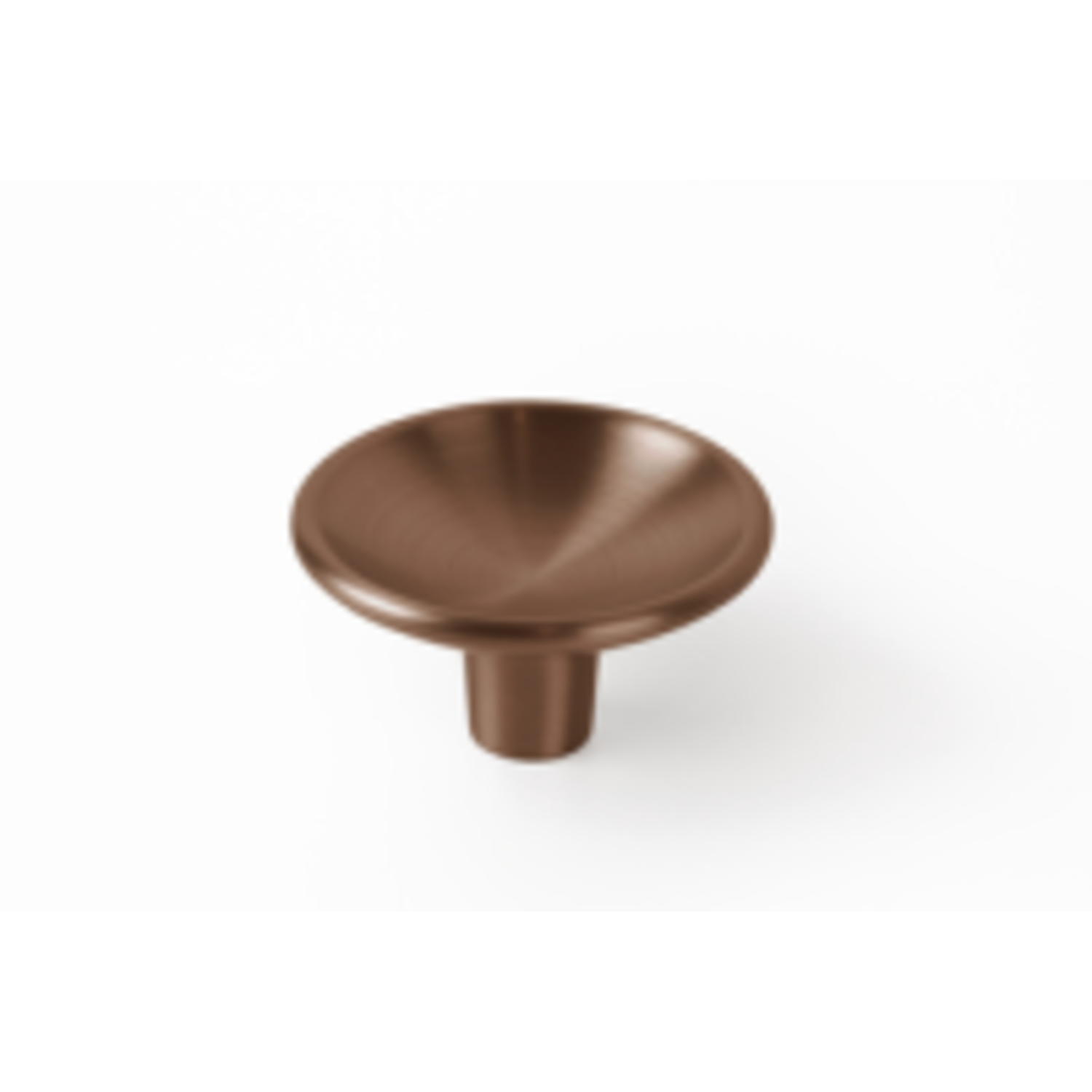 Bouton DISC Ø50 zamac brossé bronze