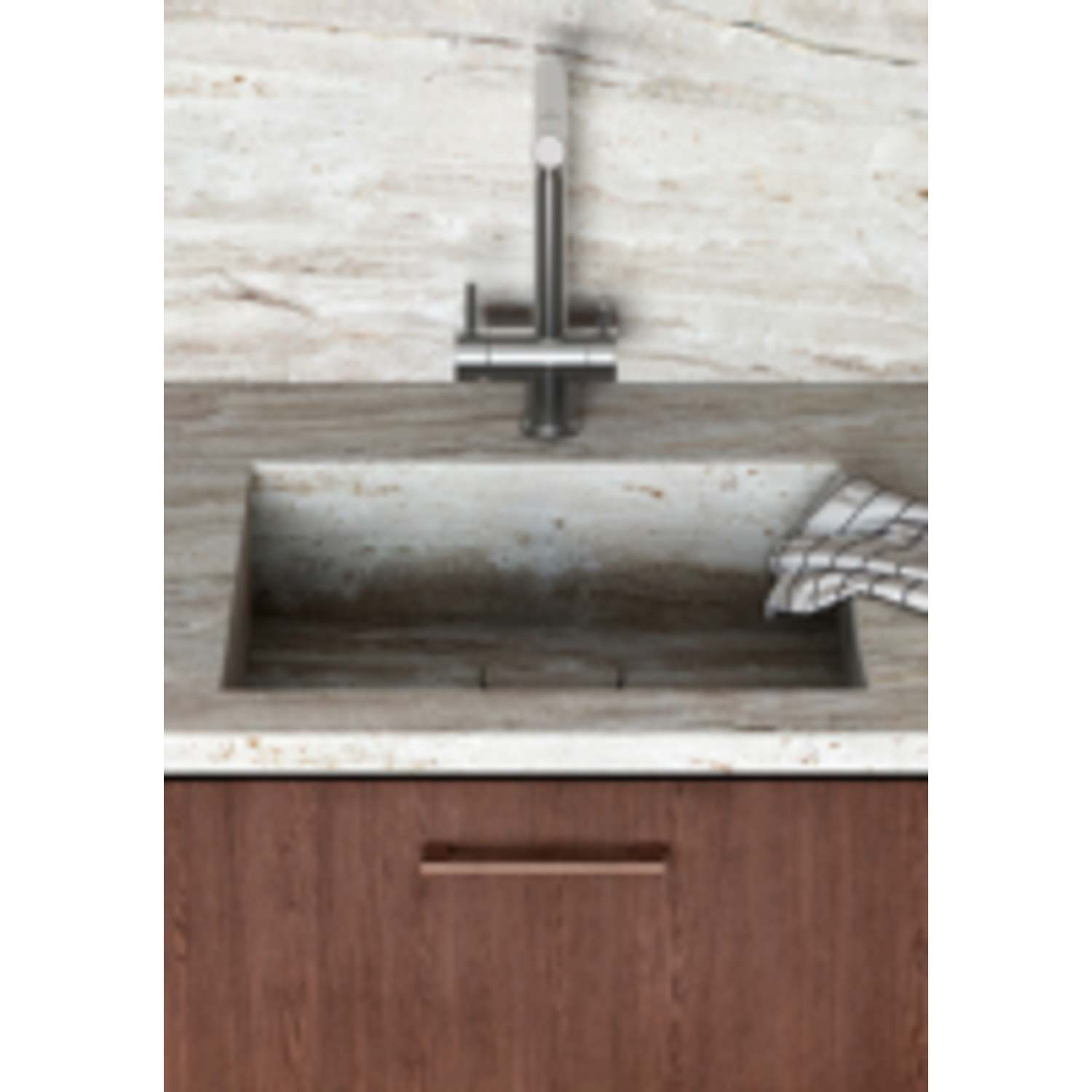 Poignée NEXX BA256 L256 aluminium brossé bronze