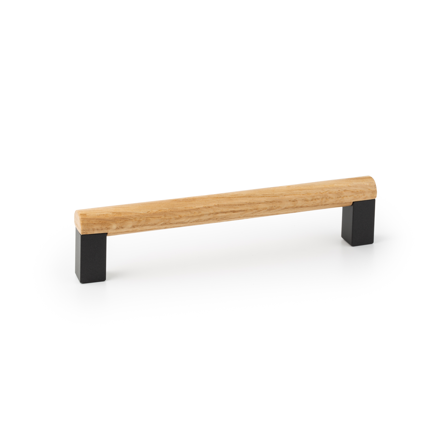 Greep ETO BA160 L174.6 hout / aluminium zwart / eik