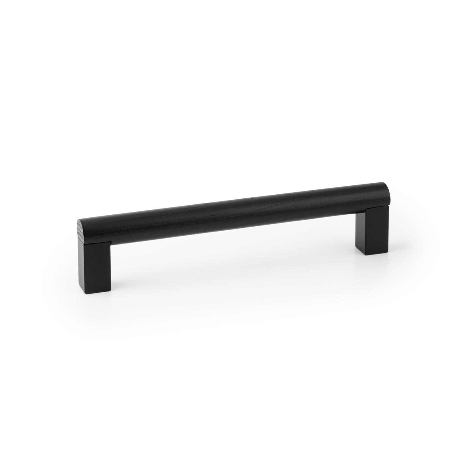 Greep ETO BA160 L174.6 hout / aluminium zwart / zwart hout