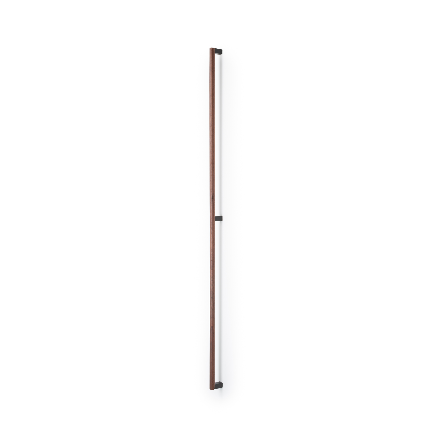 Poignée ETO BA992-496 L1006.6 bois / aluminium noir / noyer