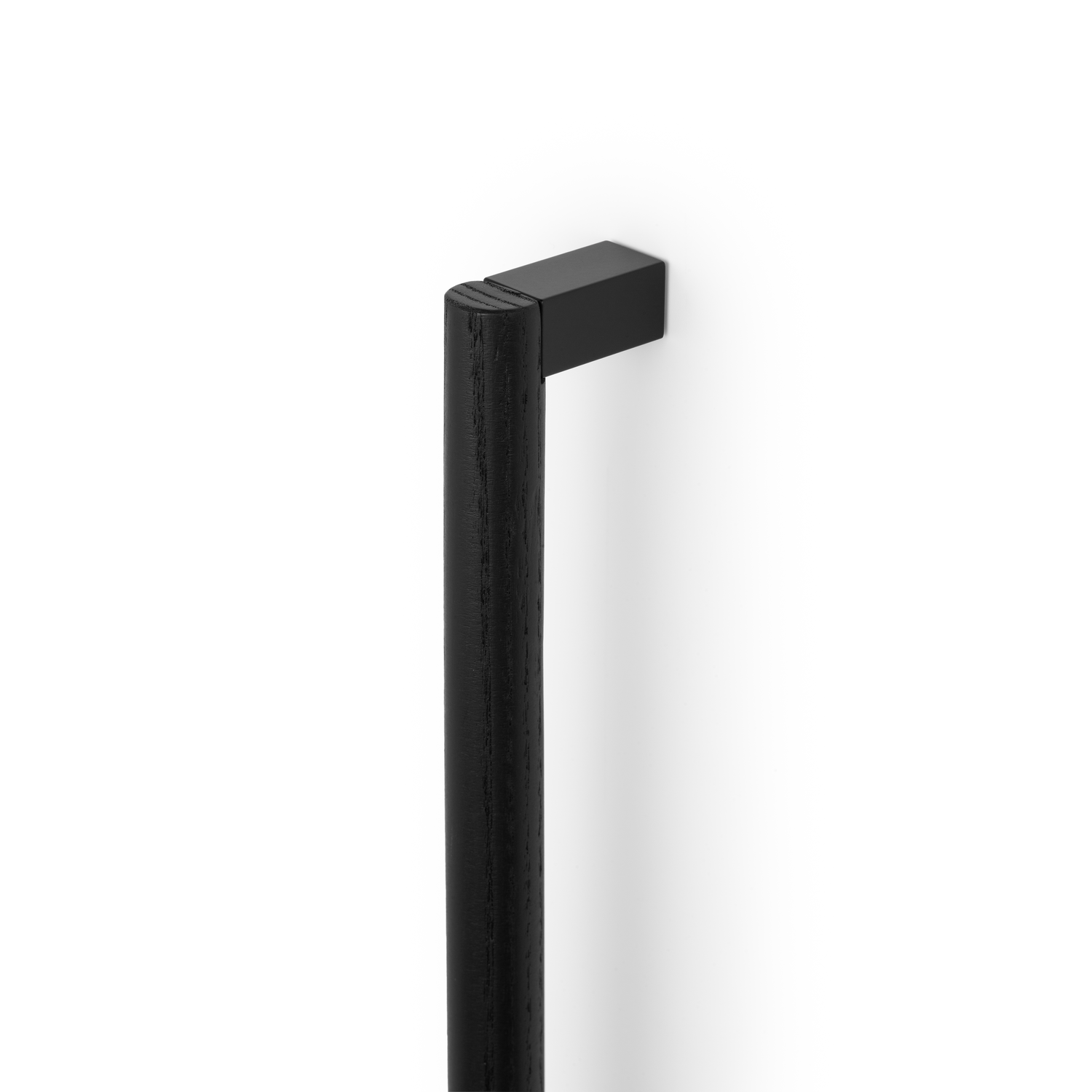 Poignée ETO BA992-496 L1006.6 bois / aluminium noir / noir bois