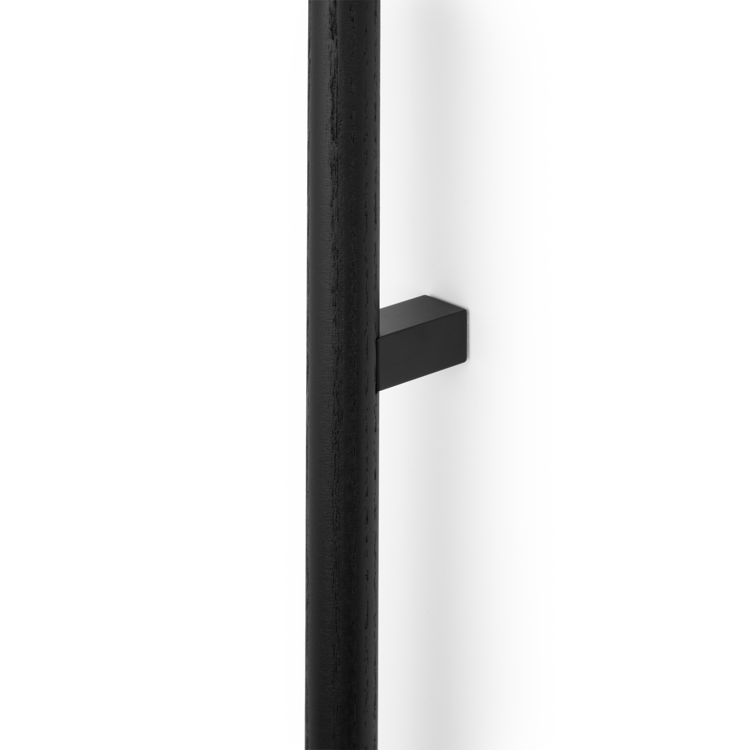 Poignée ETO BA992-496 L1006.6 bois / aluminium noir / noir bois