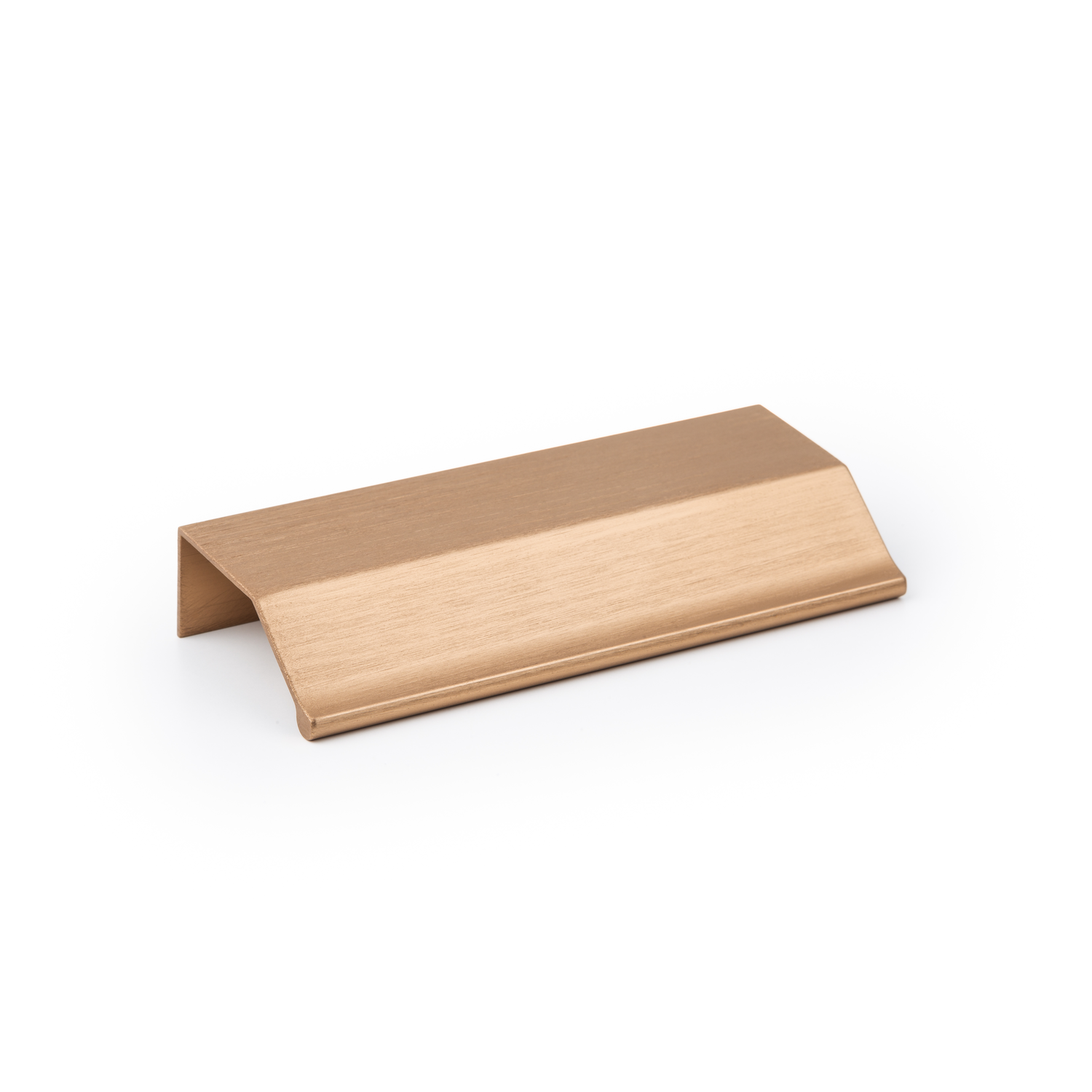 Poignée WING BA64 L100 aluminium brossé laiton cava