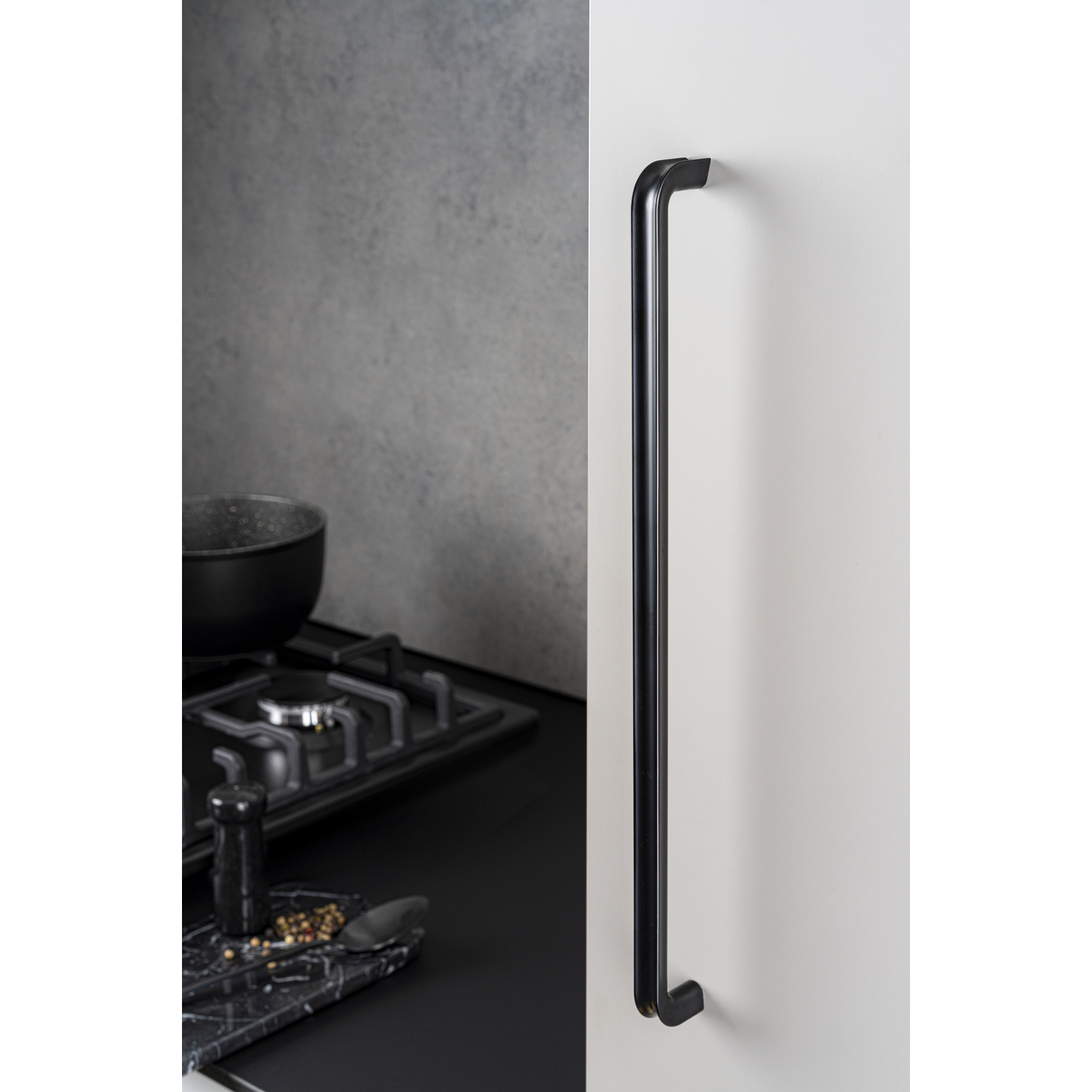 Greep lipp ba192 l205 zamak mat zwart