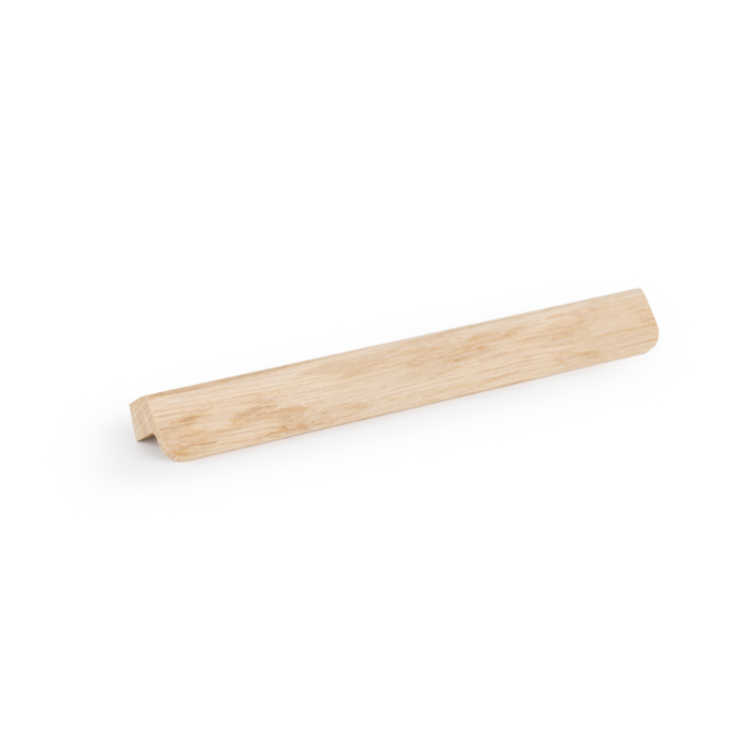 Poignée FLAPP WOOD BA160 L200 bois chêne nature non laqué