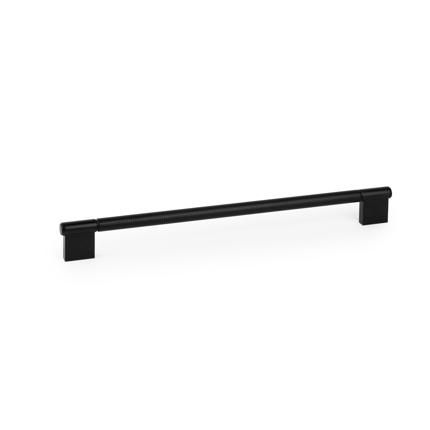 Poignée POINT BA320 L356 aluminium brossé noir
