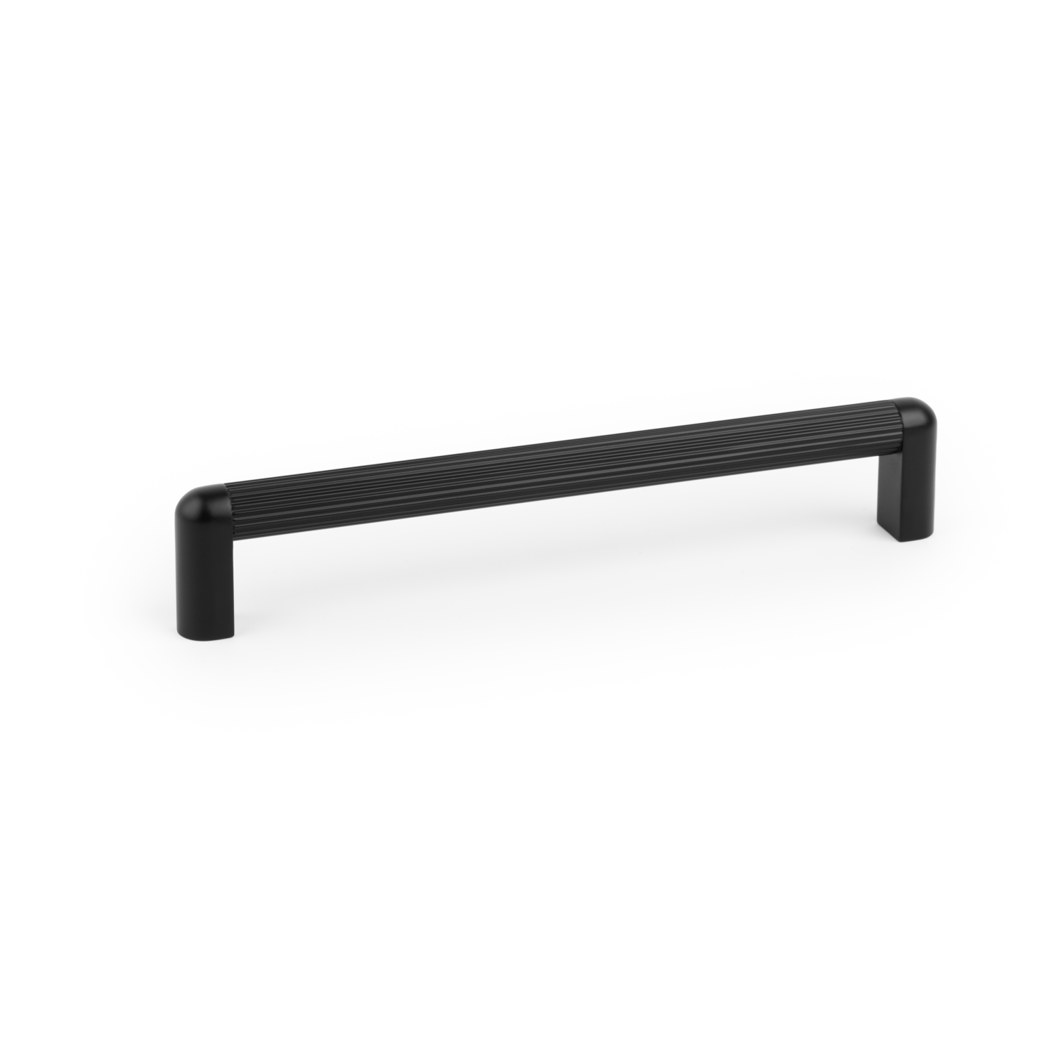 Greep RISS BA192 L207 aluminium mat zwart