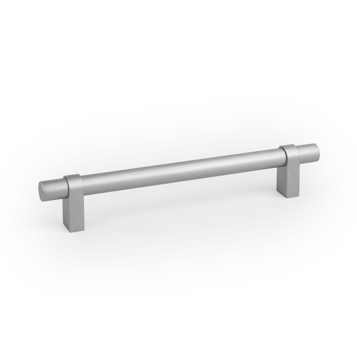 Poignée NOBB BA192 L244 aluminium look inox