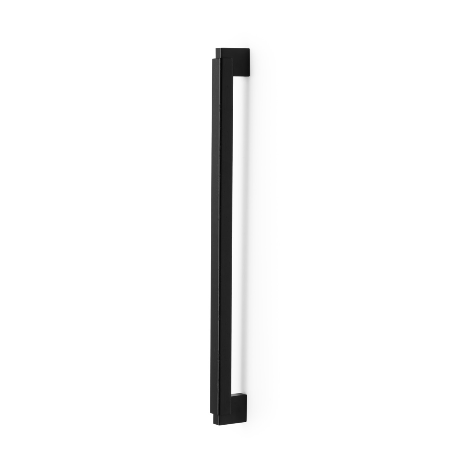 Poignée DUO BIG BA480 L536 bois / aluminium noir / noir bois