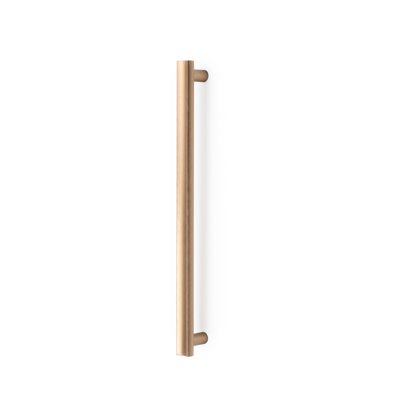 Poignée de porte enkel MOON BIG BA384 L424 aluminium brossé laiton cava