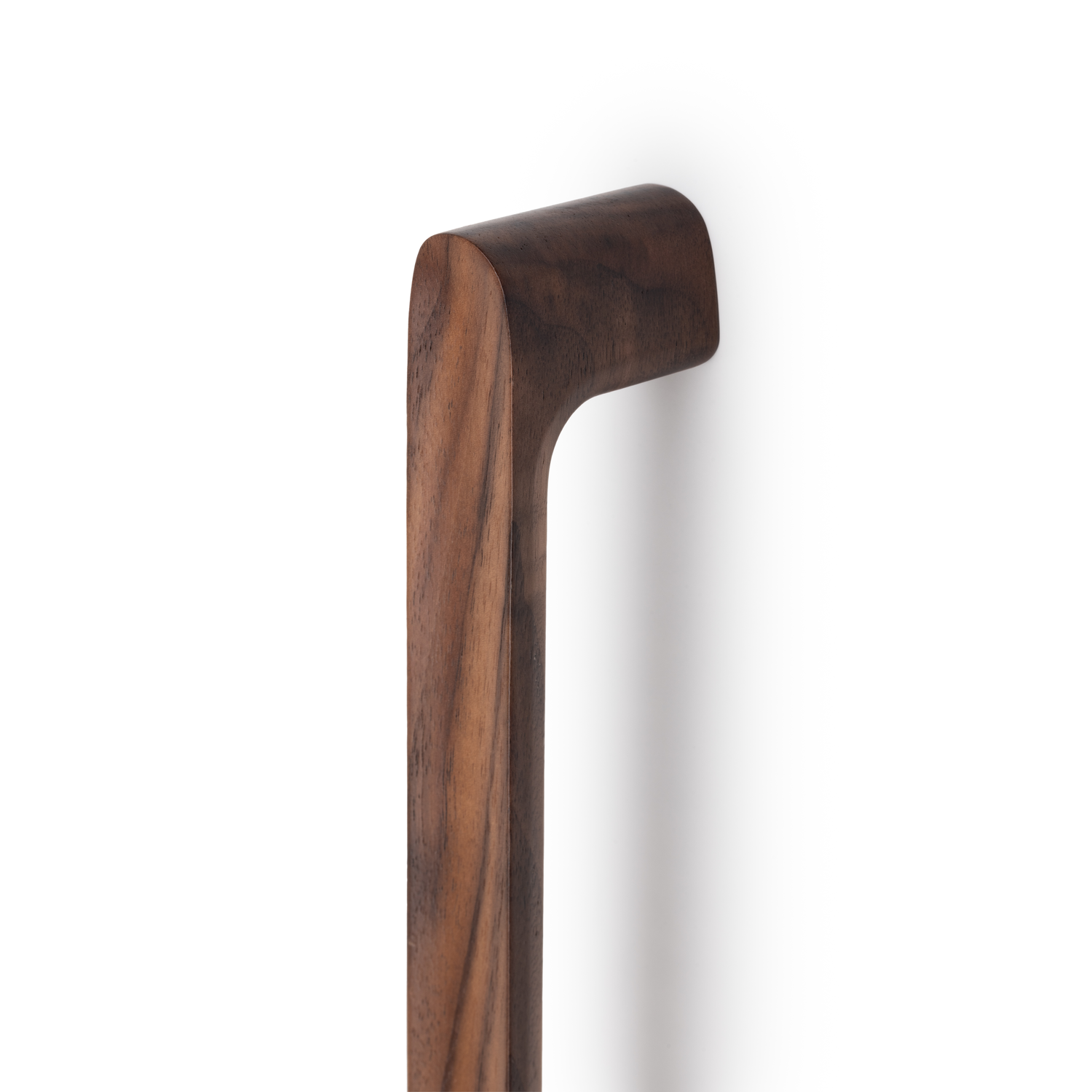 Poignée de porte dubbel LUV WOOD BIG BA384 L418.5 bois noyer