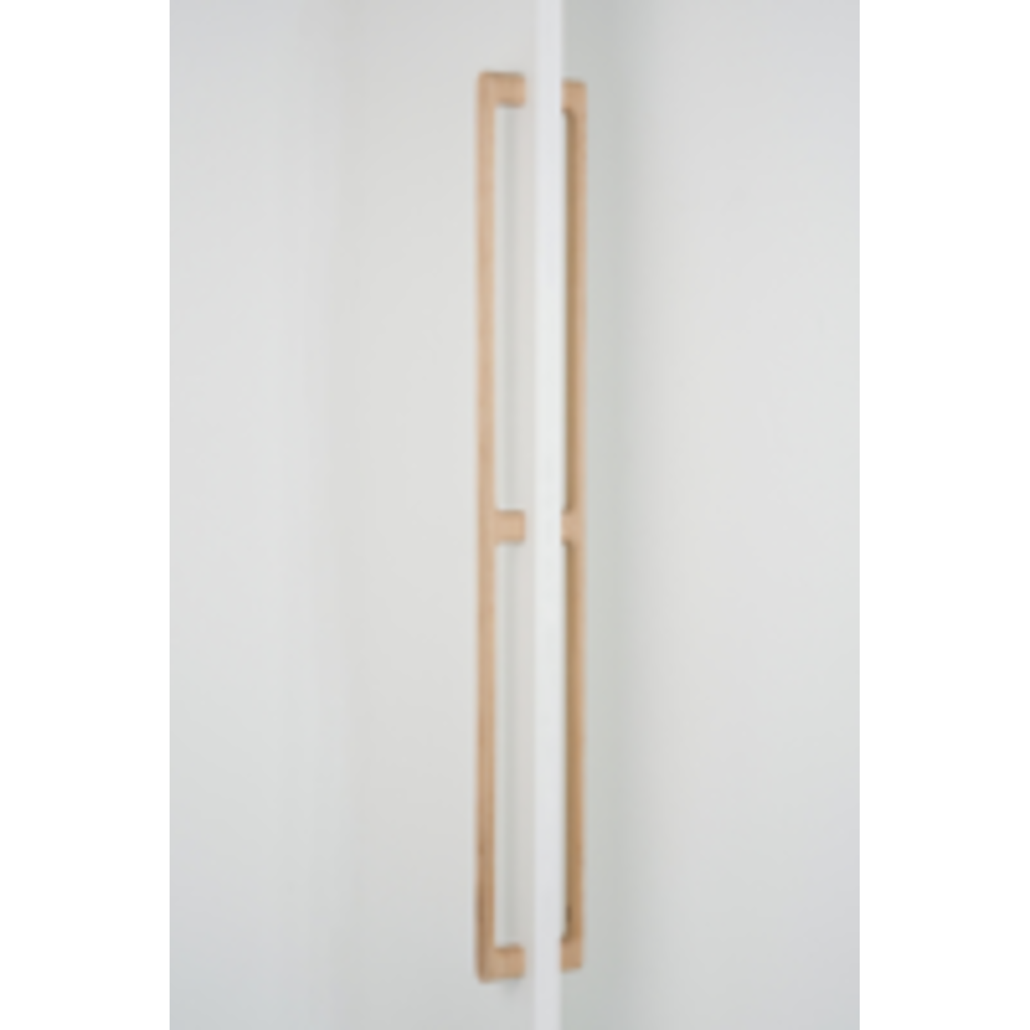 Poignée de porte dubbel LUV WOOD BIG BA992-496 L1026.5 bois chêne nature non laqué