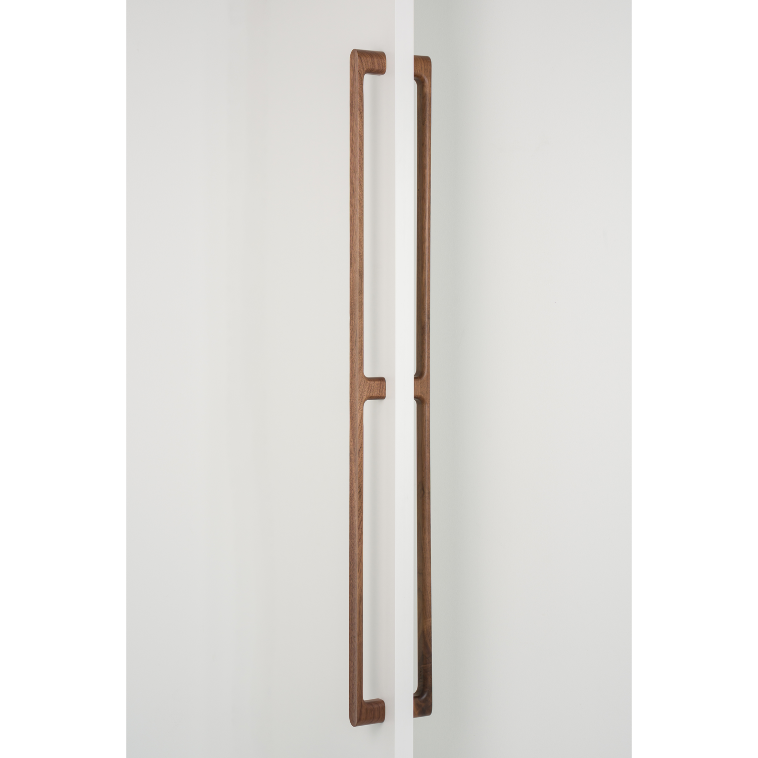 Poignée de porte dubbel LUV WOOD BIG BA992-496 L1026.5 bois noyer
