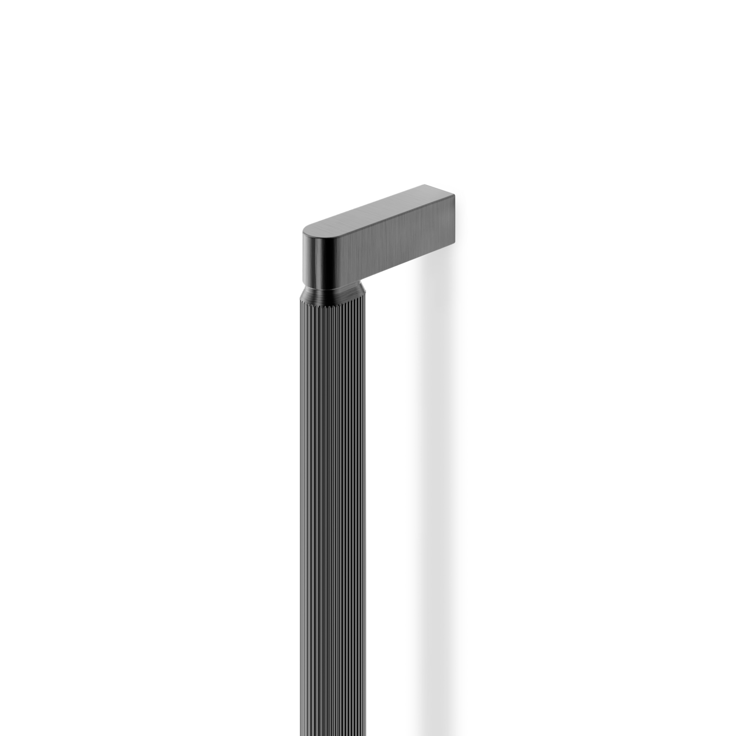 Poignée BROOKLYN BA528-1056 L1066 aluminium titane noir