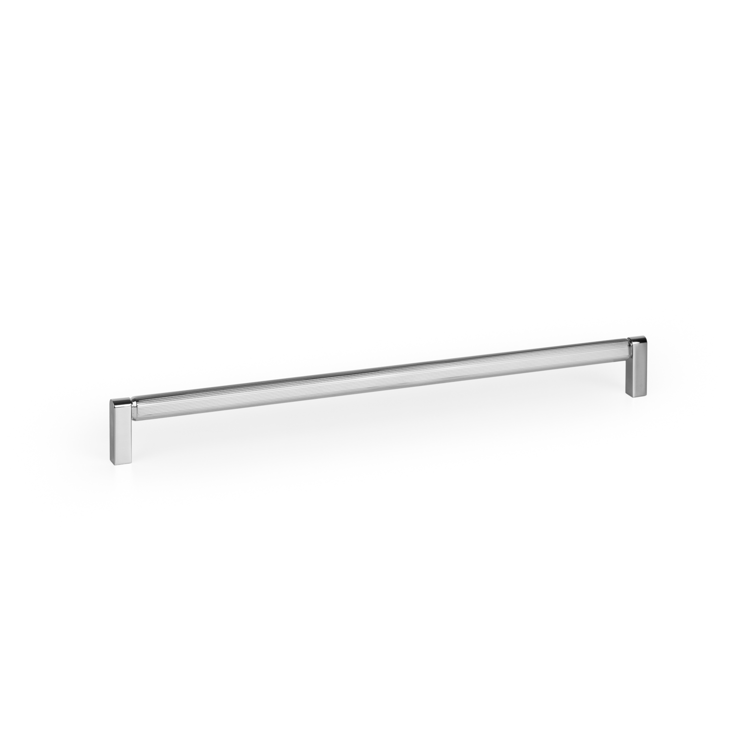 Greep BROOKLYN BA320 L330 aluminium gepolijst nikkel