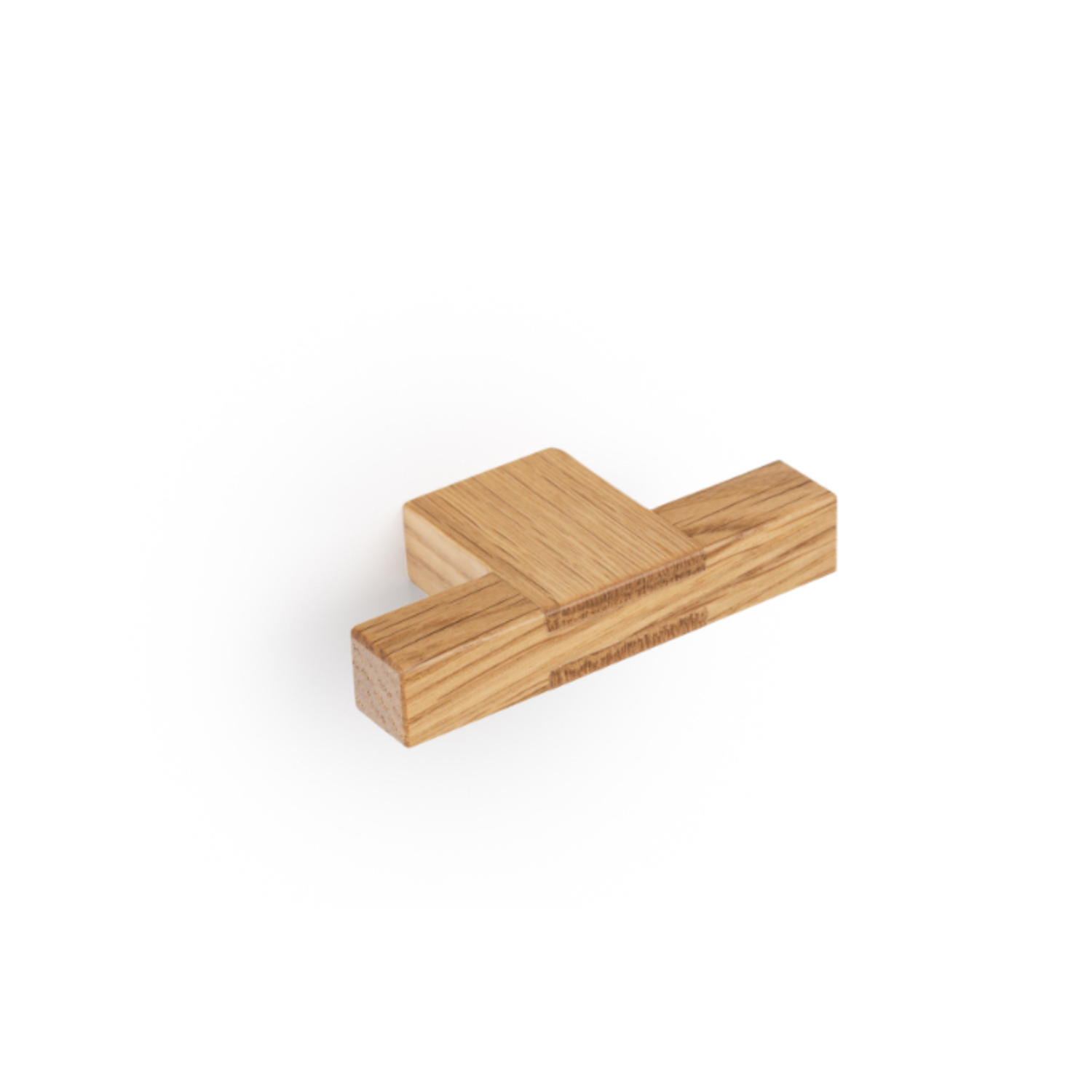 Bouton T HAKO L76 bois chêne