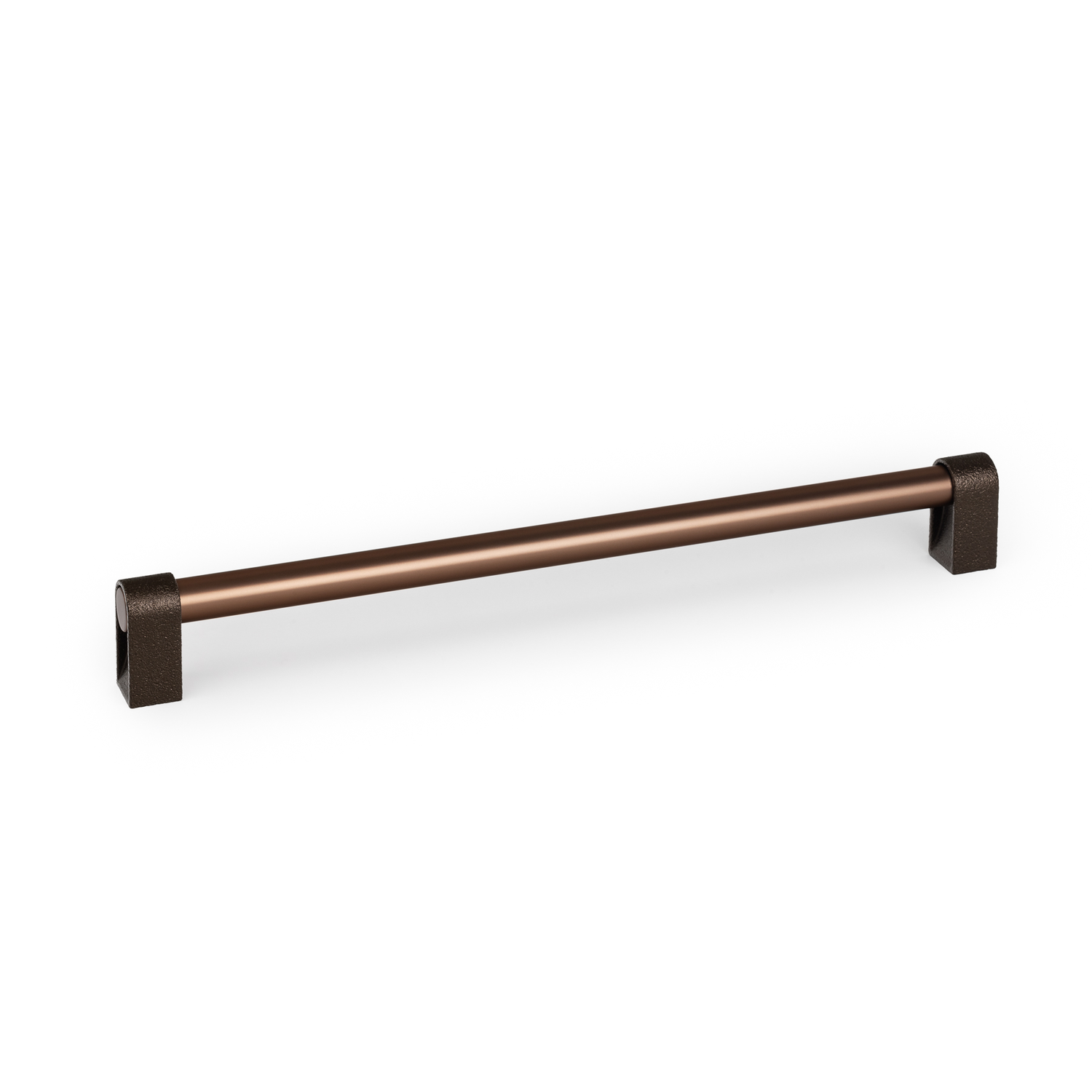 Poignée CASEY BA320 L339 aluminium métallisé brun texture / mat bronze